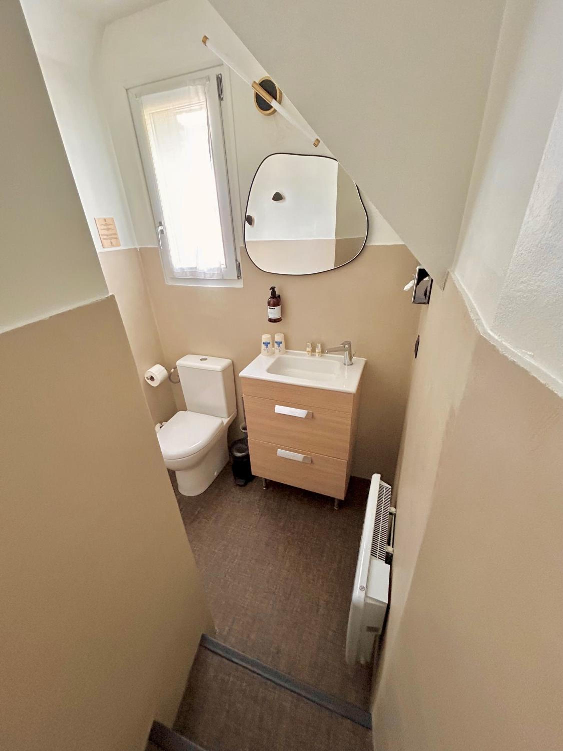 Attic Twin Room with Courtyard View
