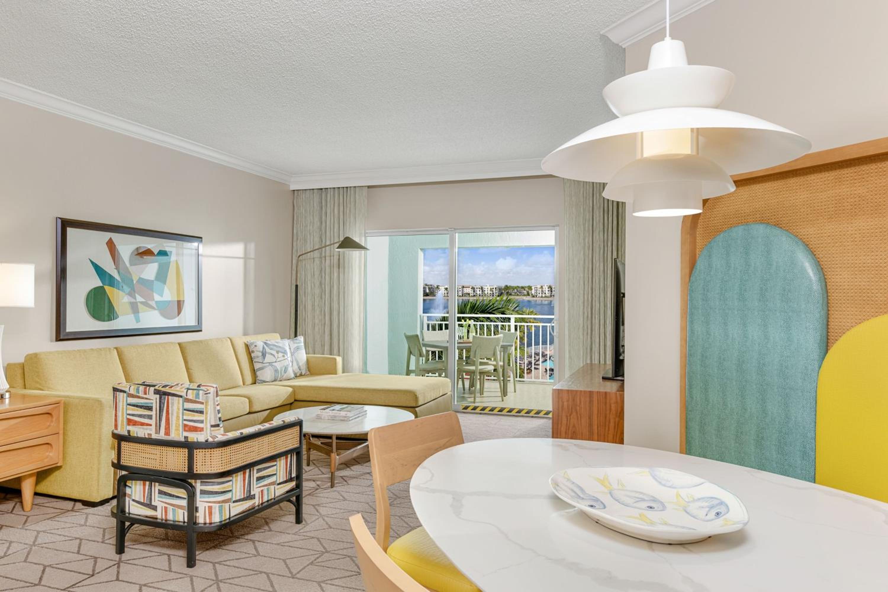 Two-Bedroom Villa with Balcony and Lake View