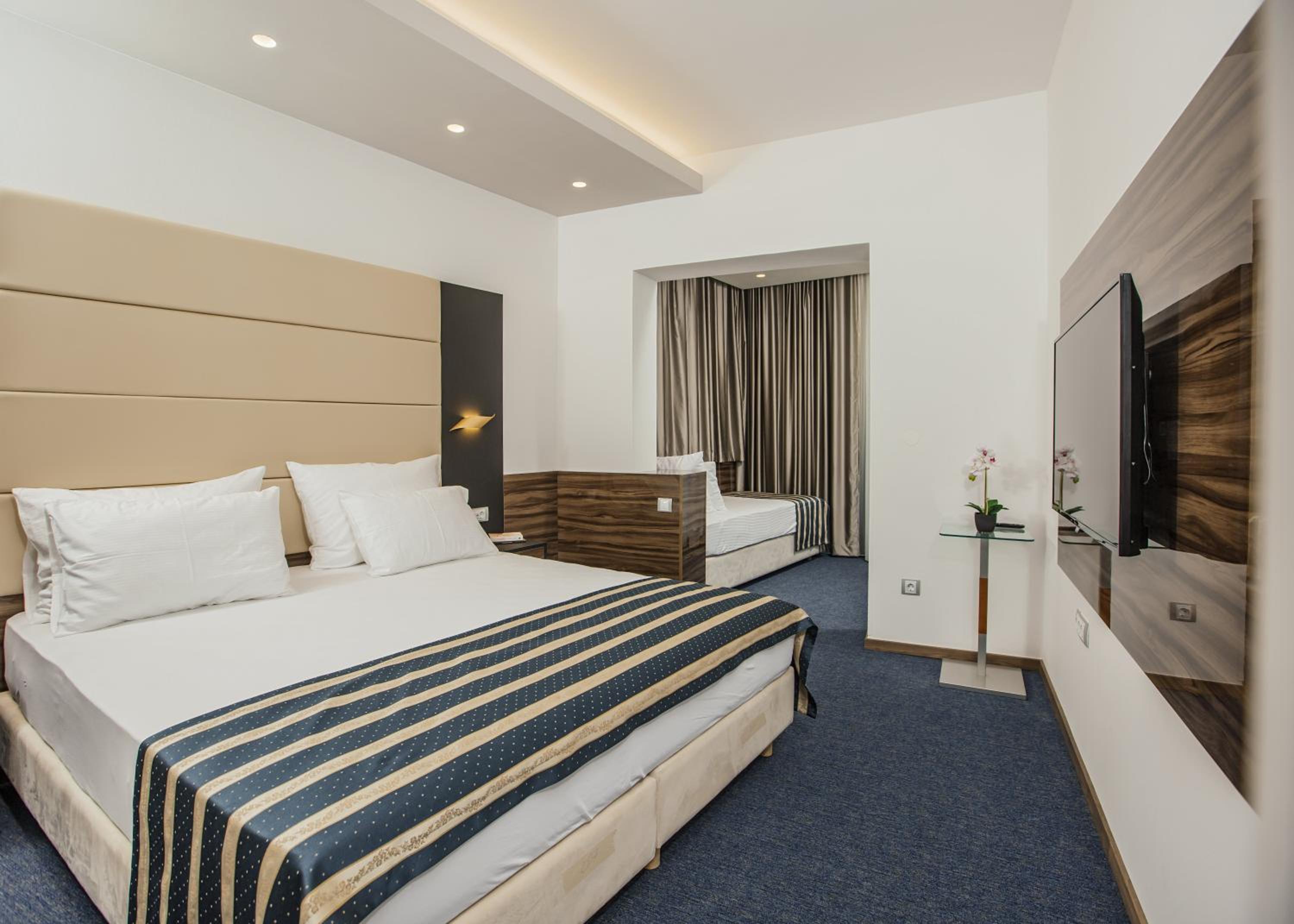 Triple Room with Balcony and Park View