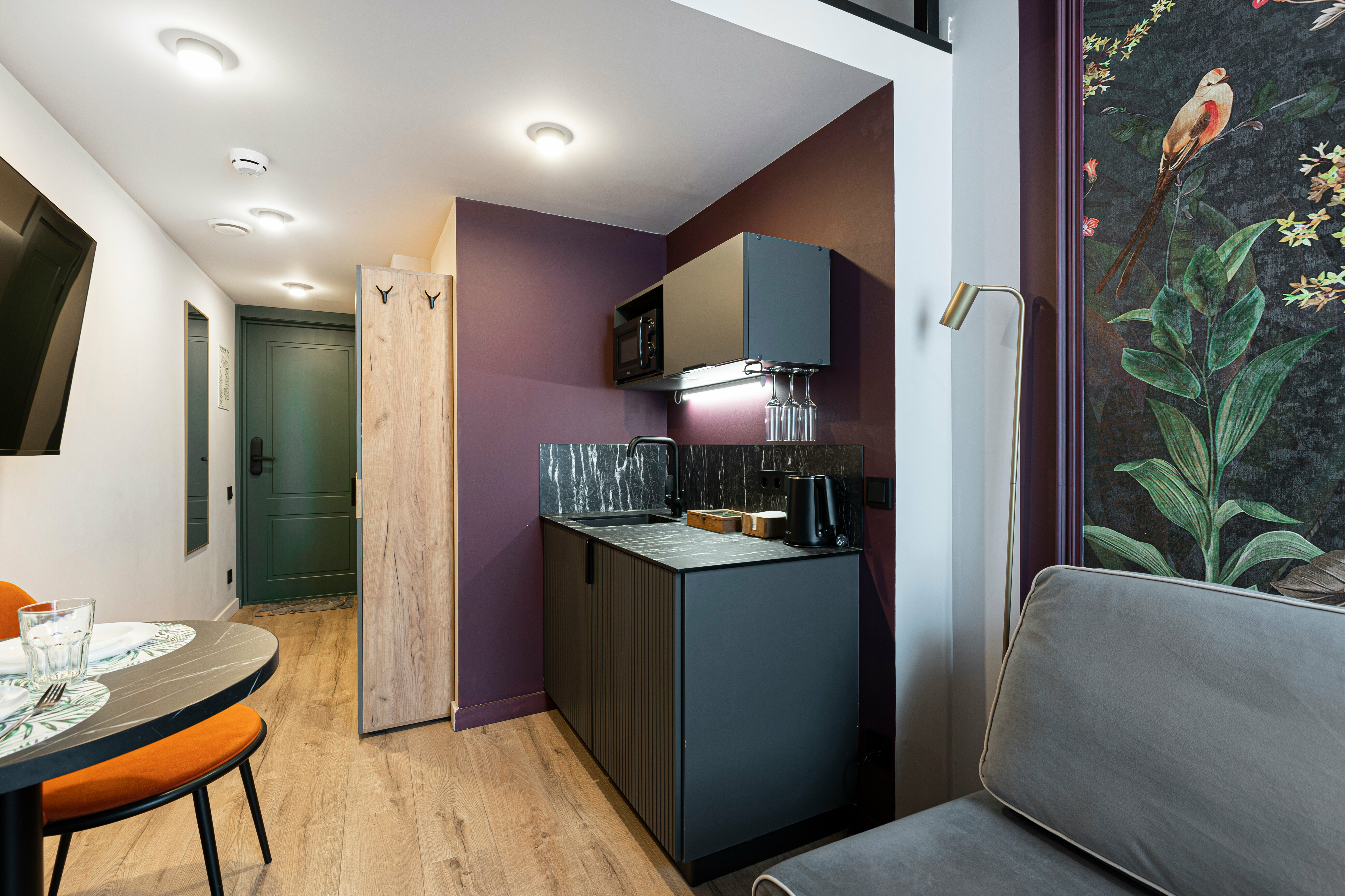 Двухуровневый четырехместный номер