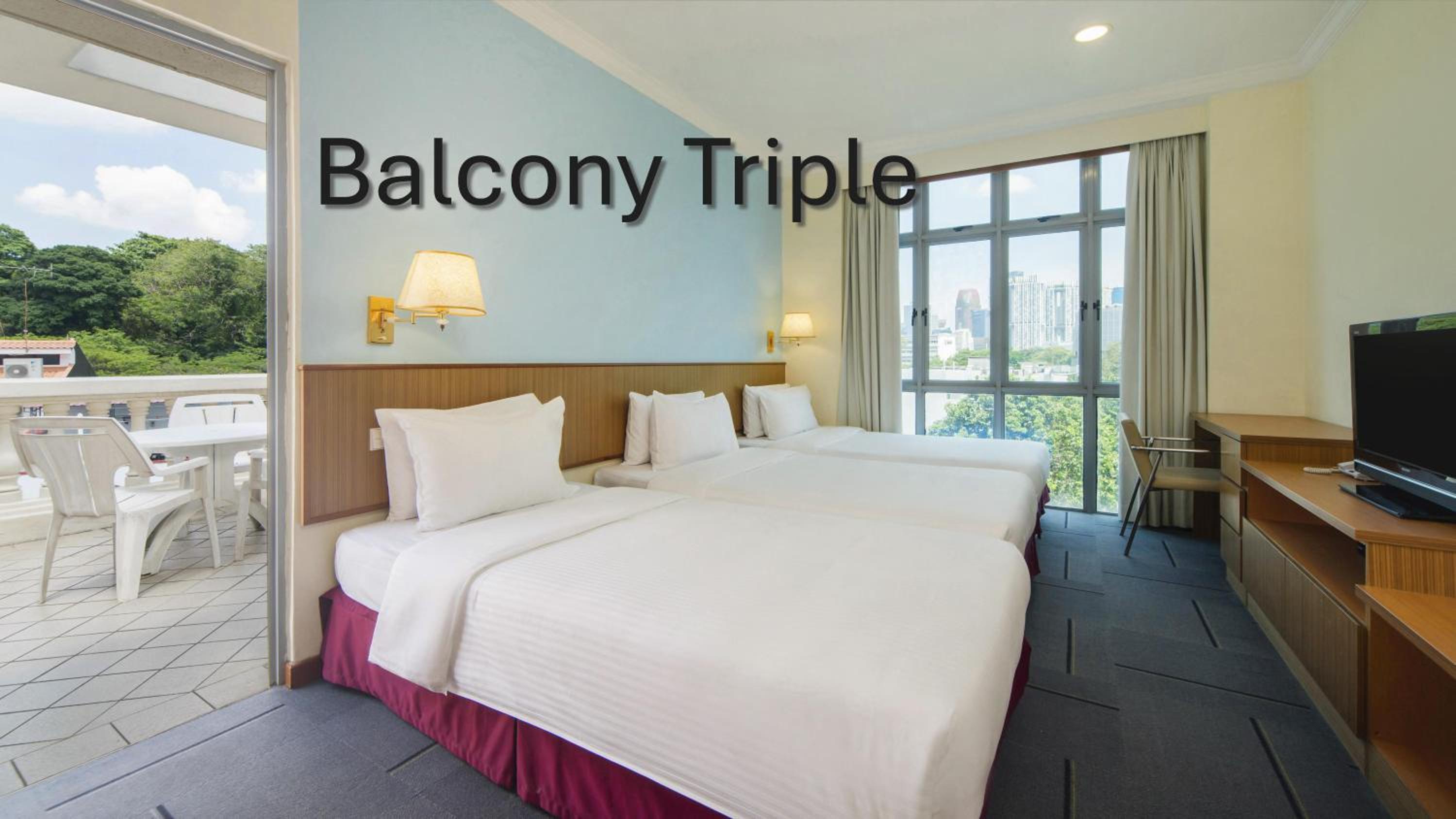 Triple Room with Balcony