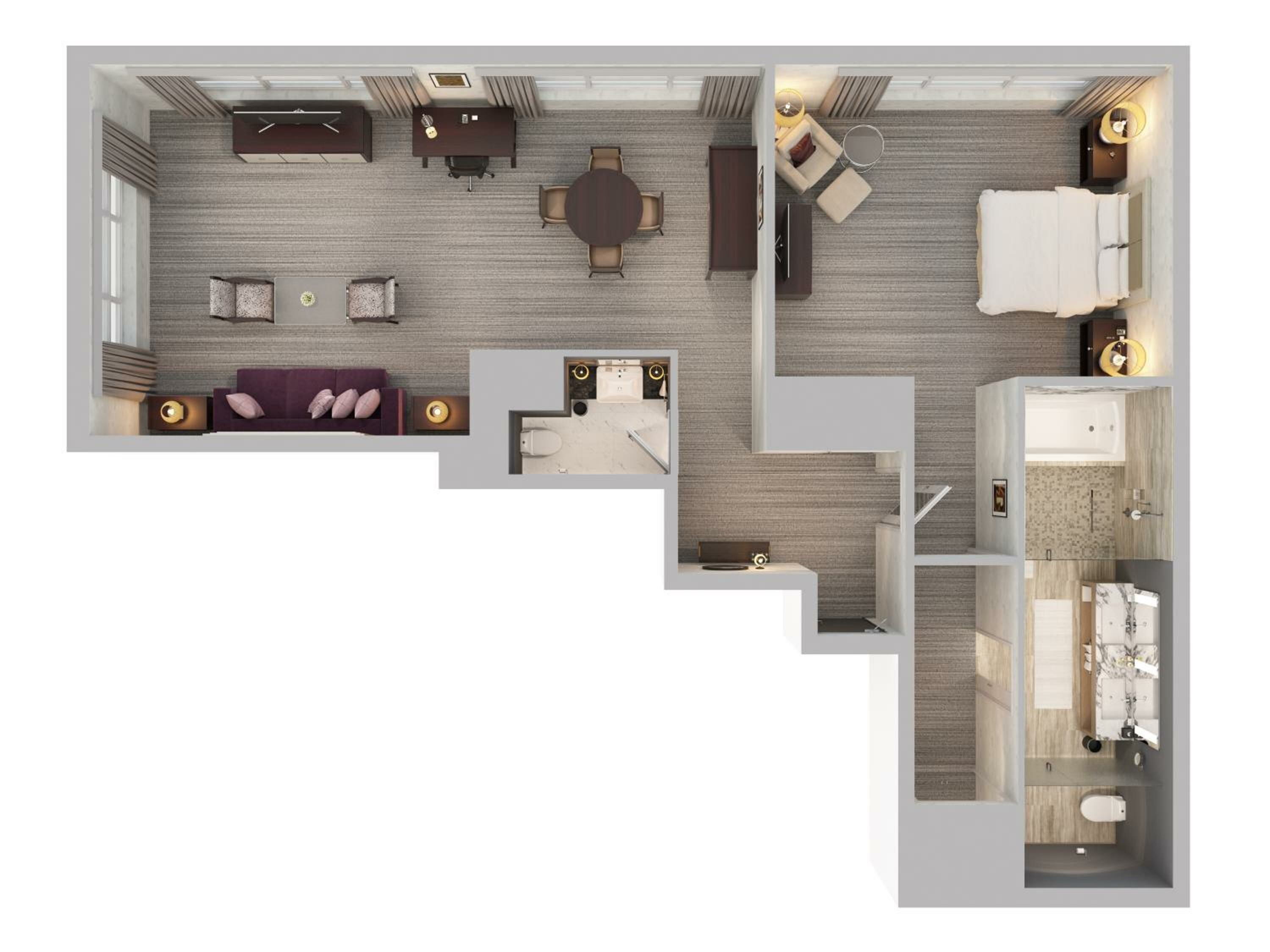 Deluxe King Suite - Lakeside
