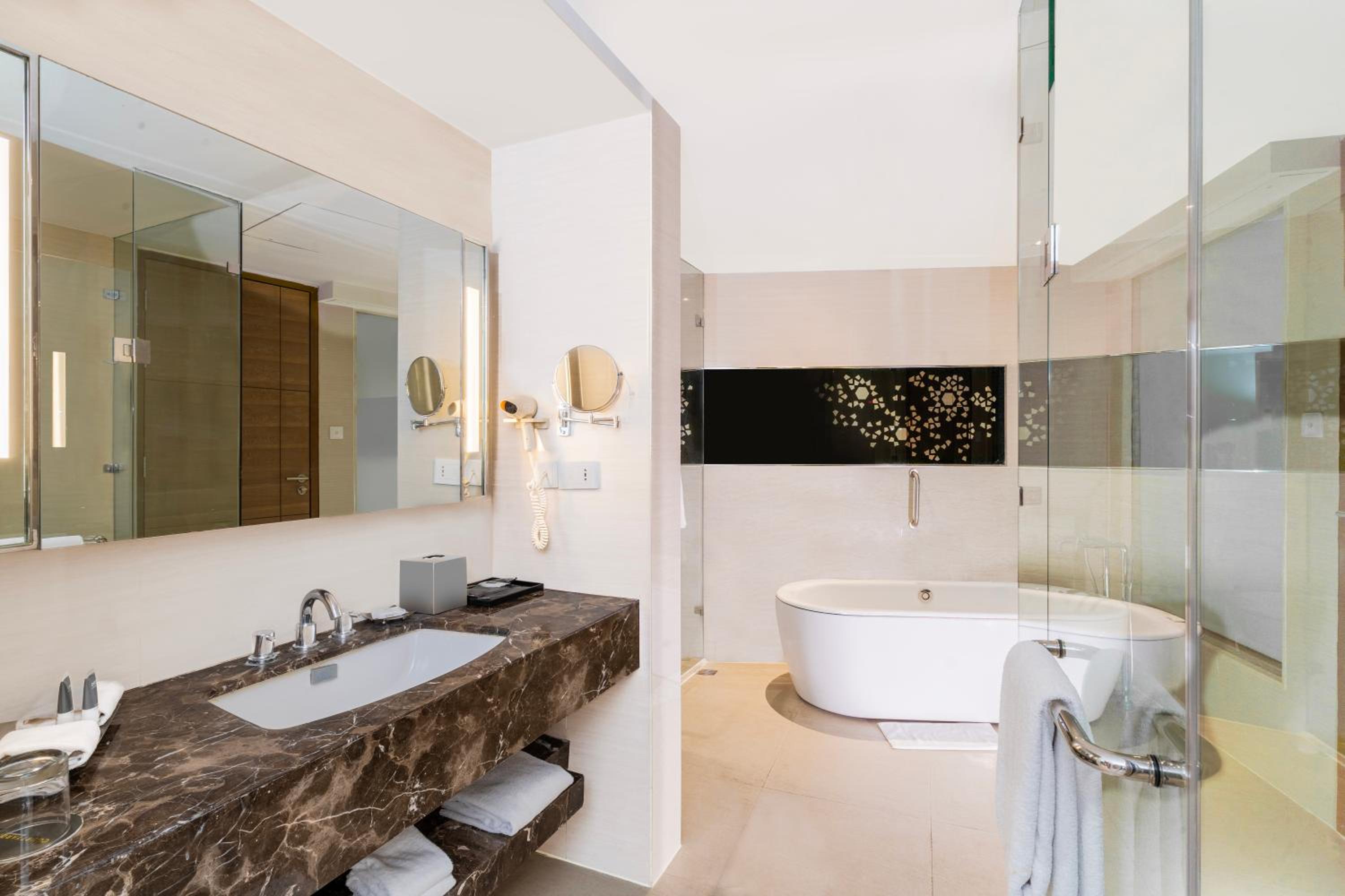 One-Bedroom Executive King Suite with INR 500 F&B credit, 1+1 Happy Hours (selected brands) and 15% discount on Spa