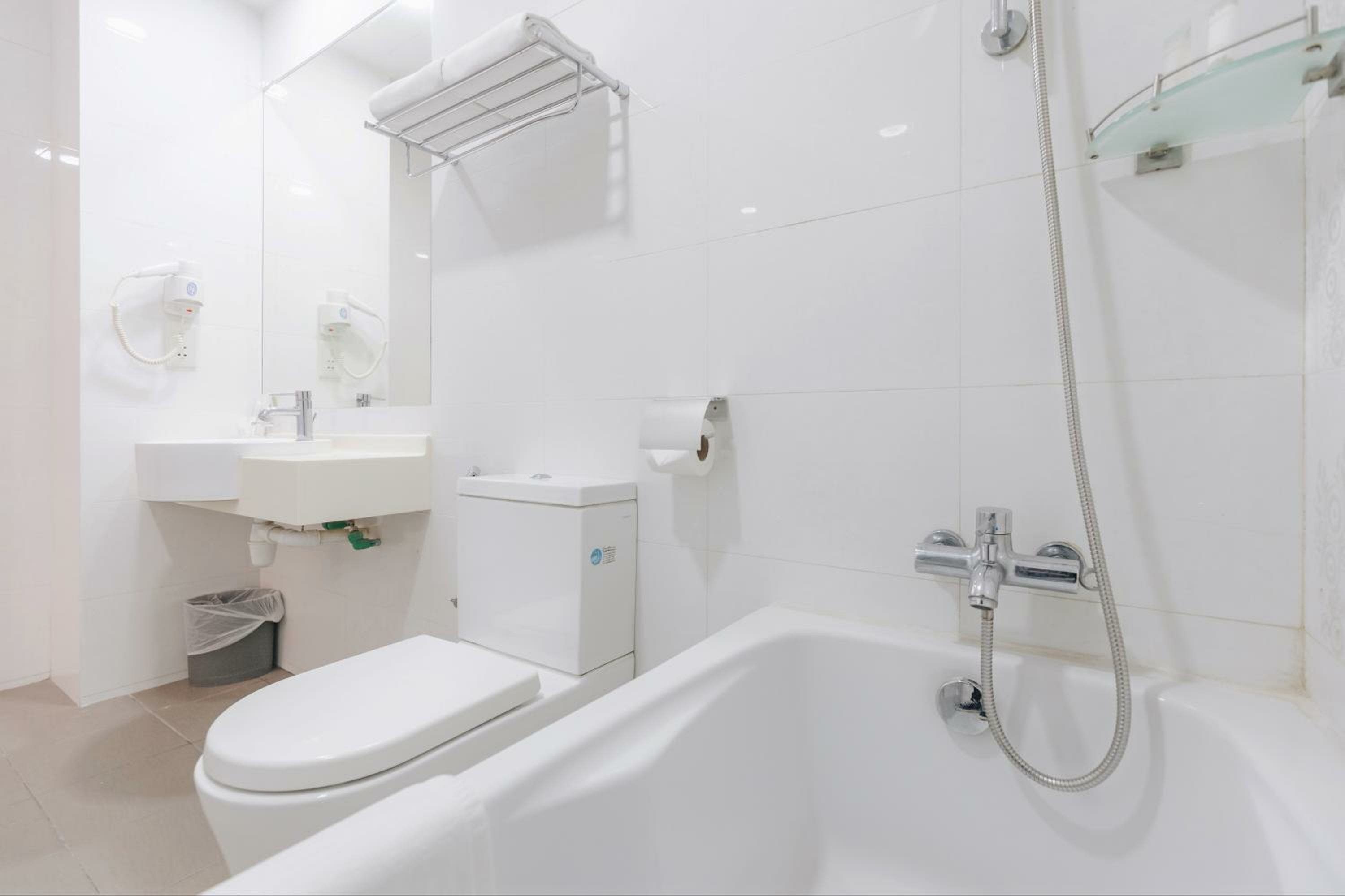 Superior Queen with Skylight & Bathtub (no window)