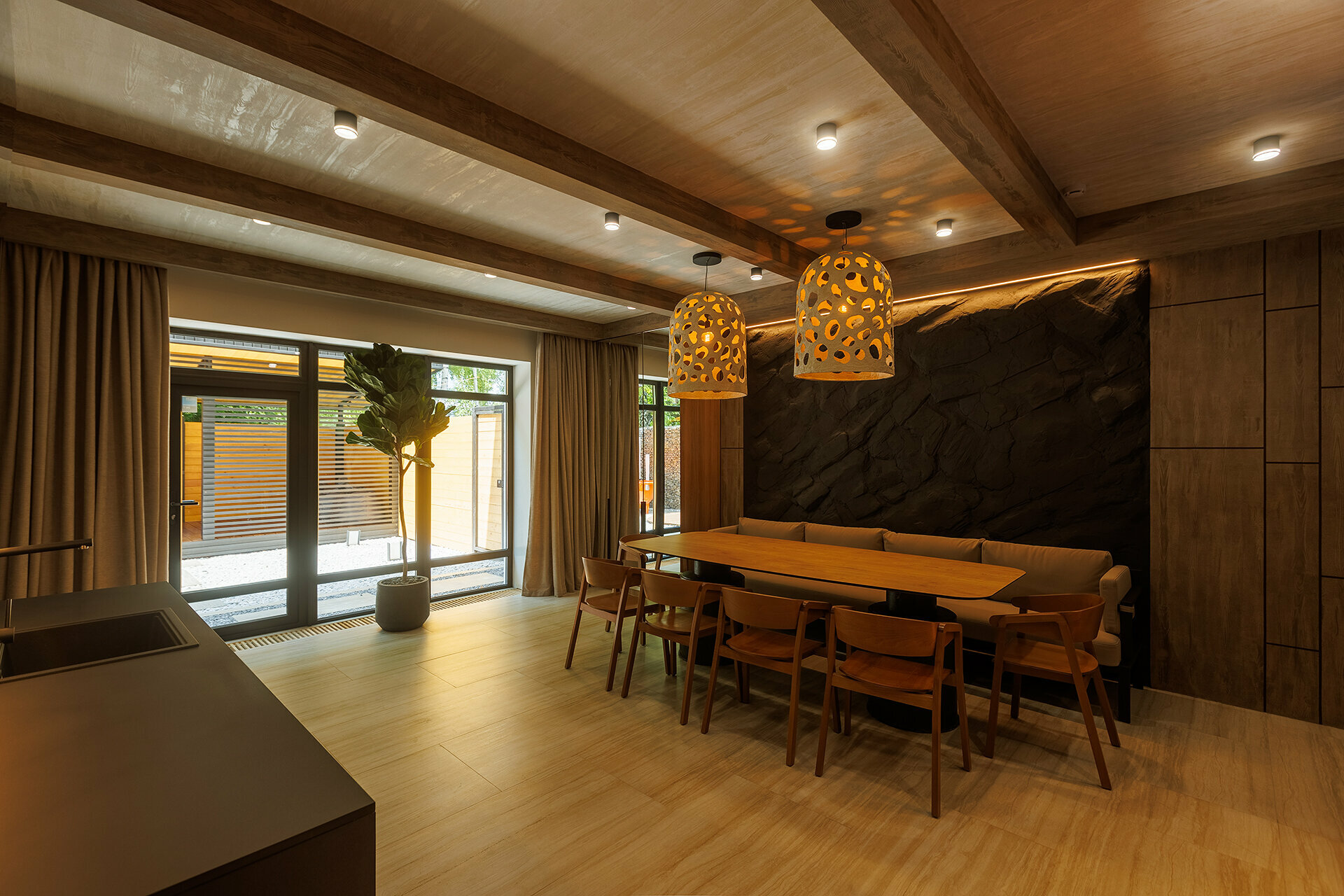 #4 ROCO SPA Luxx Номер СПА с бассейном, финской парной, купелью фурако и террасой