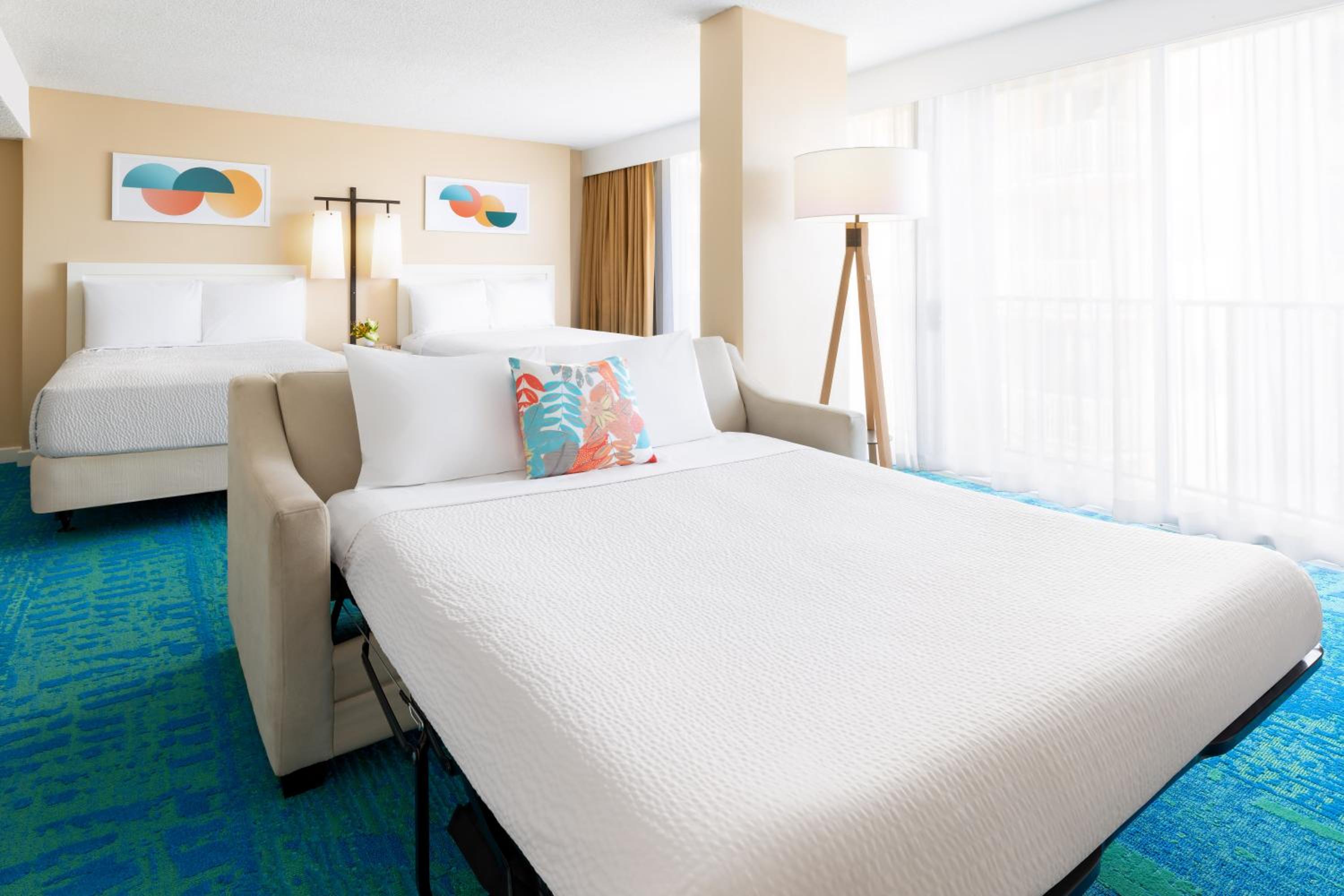 Junior Suite with Two Double Beds