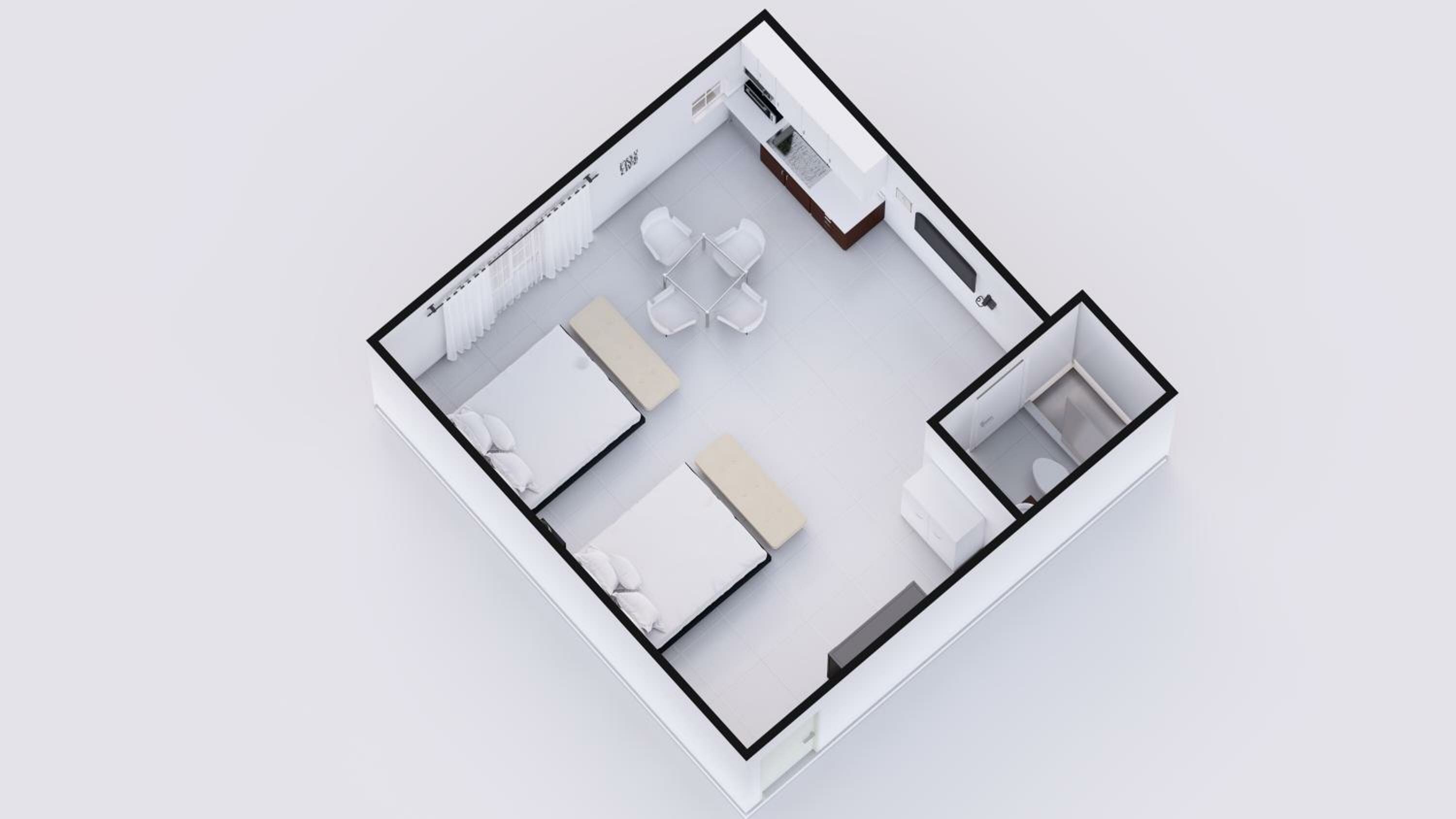 DS - Superior Double Studio with Kitchen