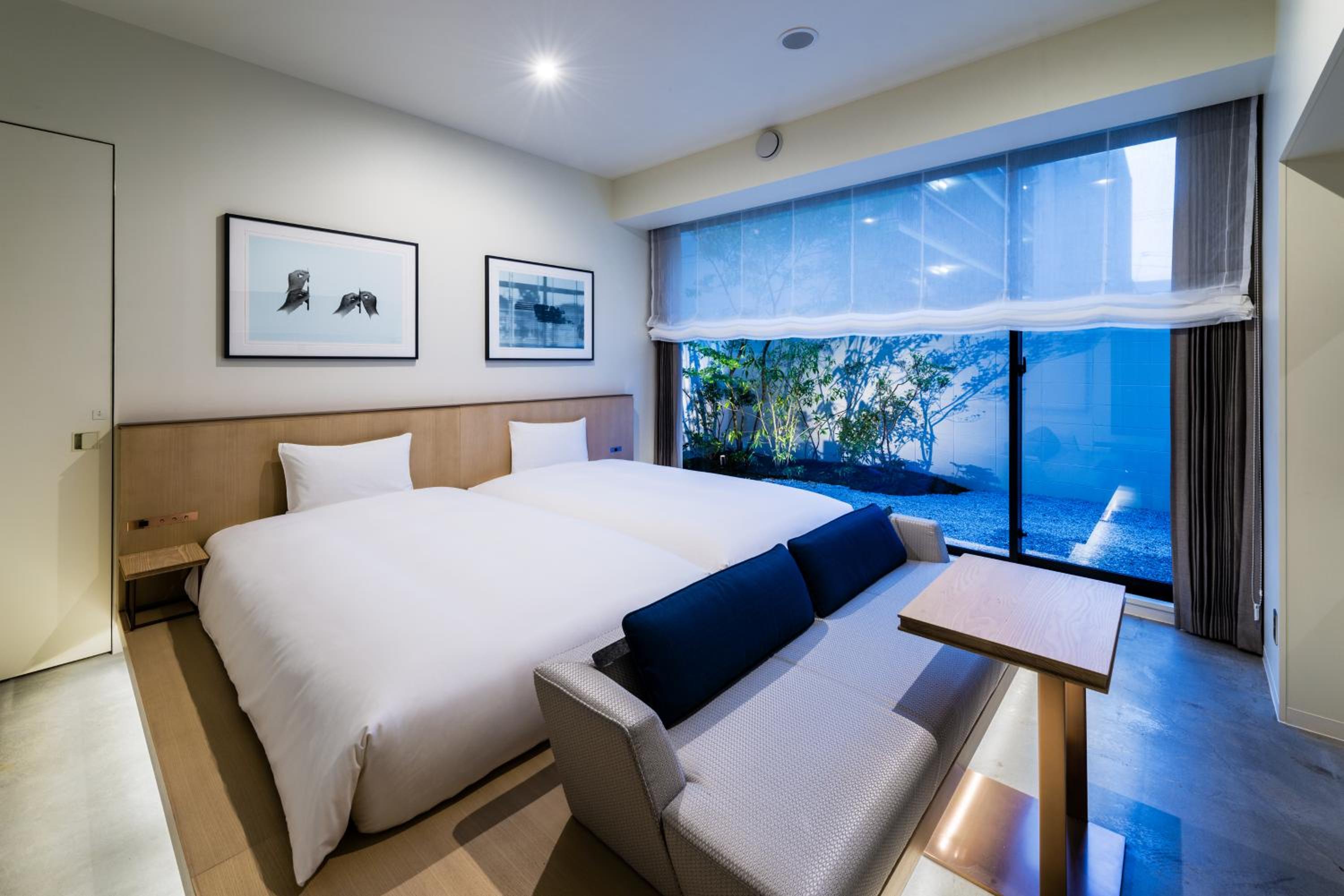 South Wing Twin Room with Garden - Non-Smoking
