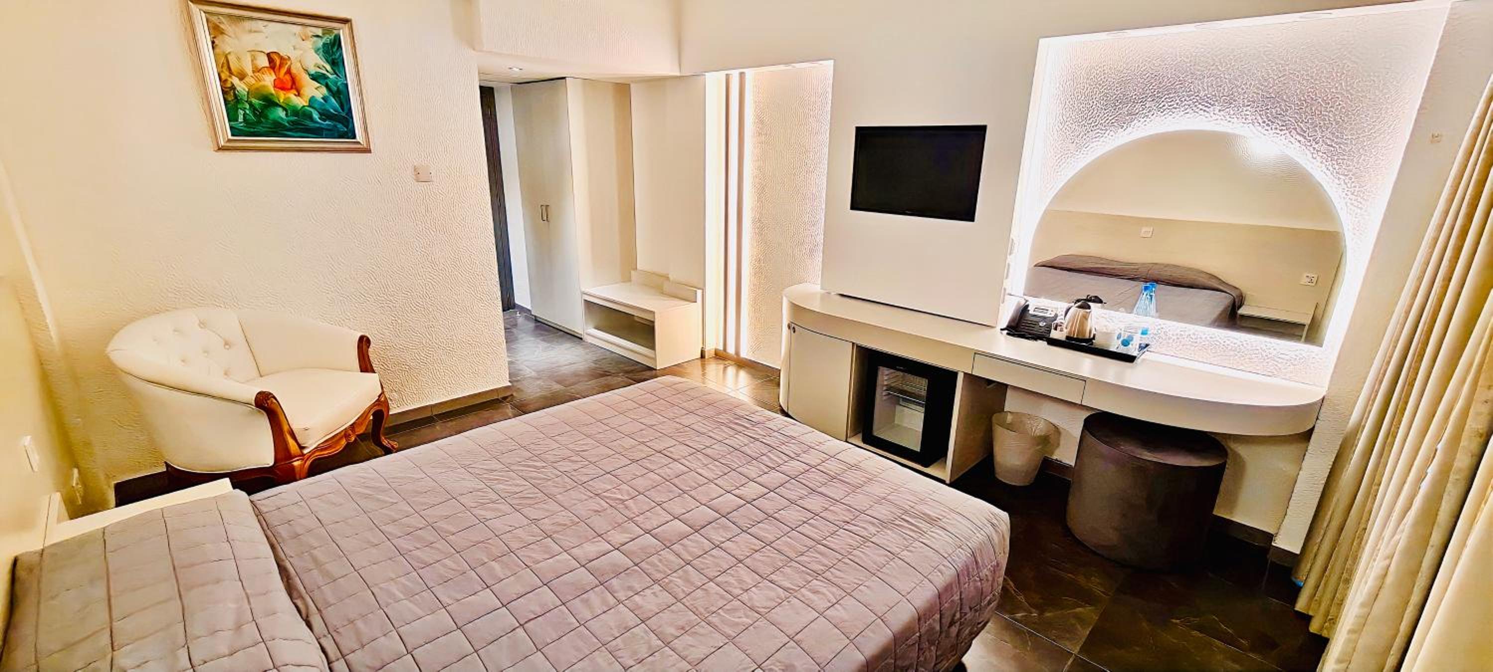 Superior Double Room - Inland View with Balcony