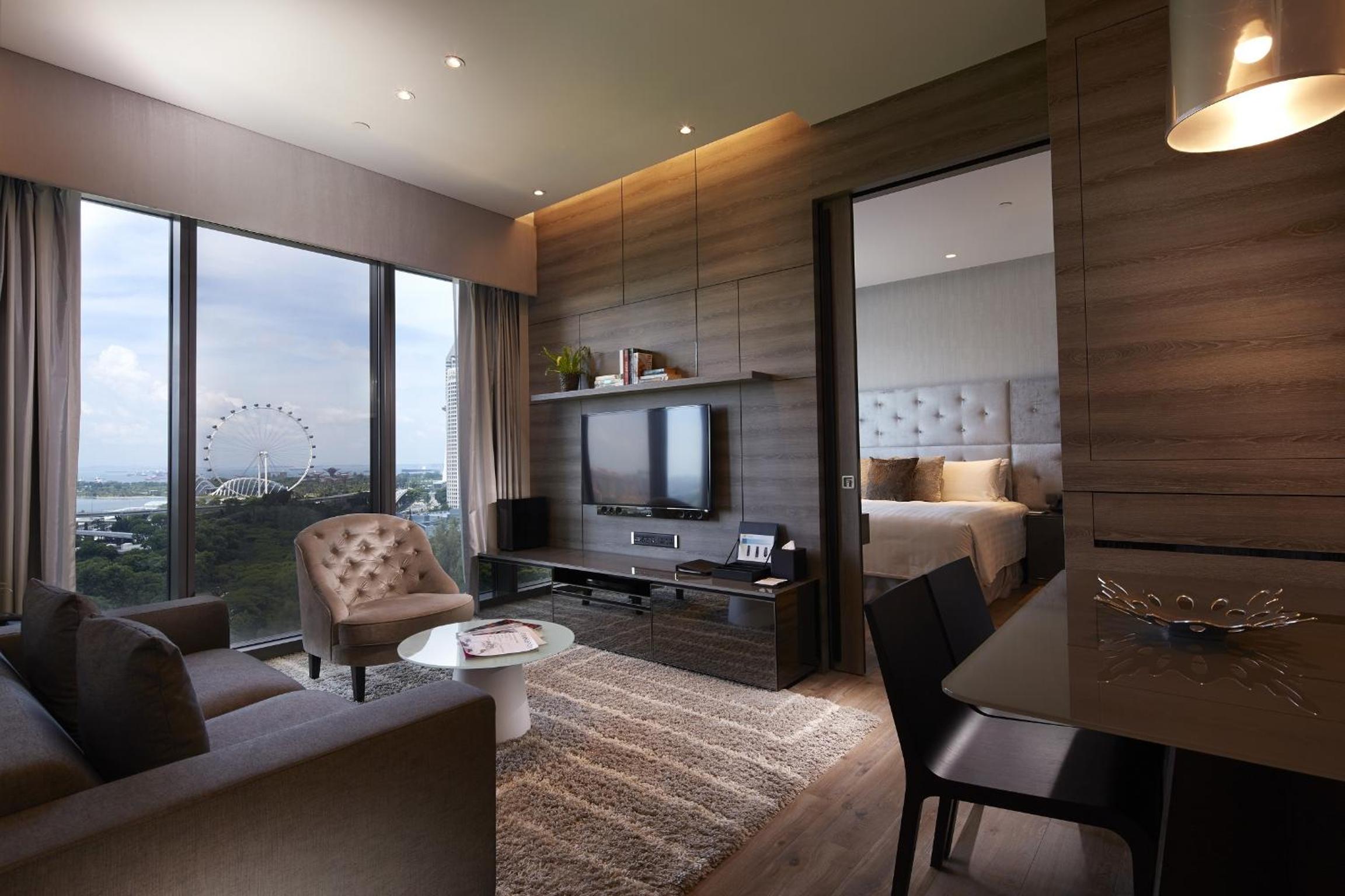 Premium One-Bedroom Apartment with City View
