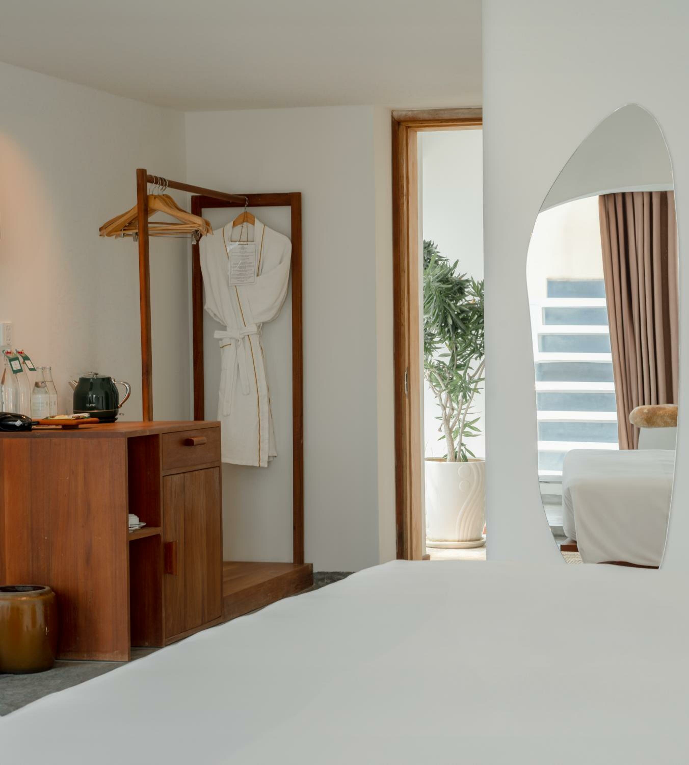 Rustic Ocean View Double Room