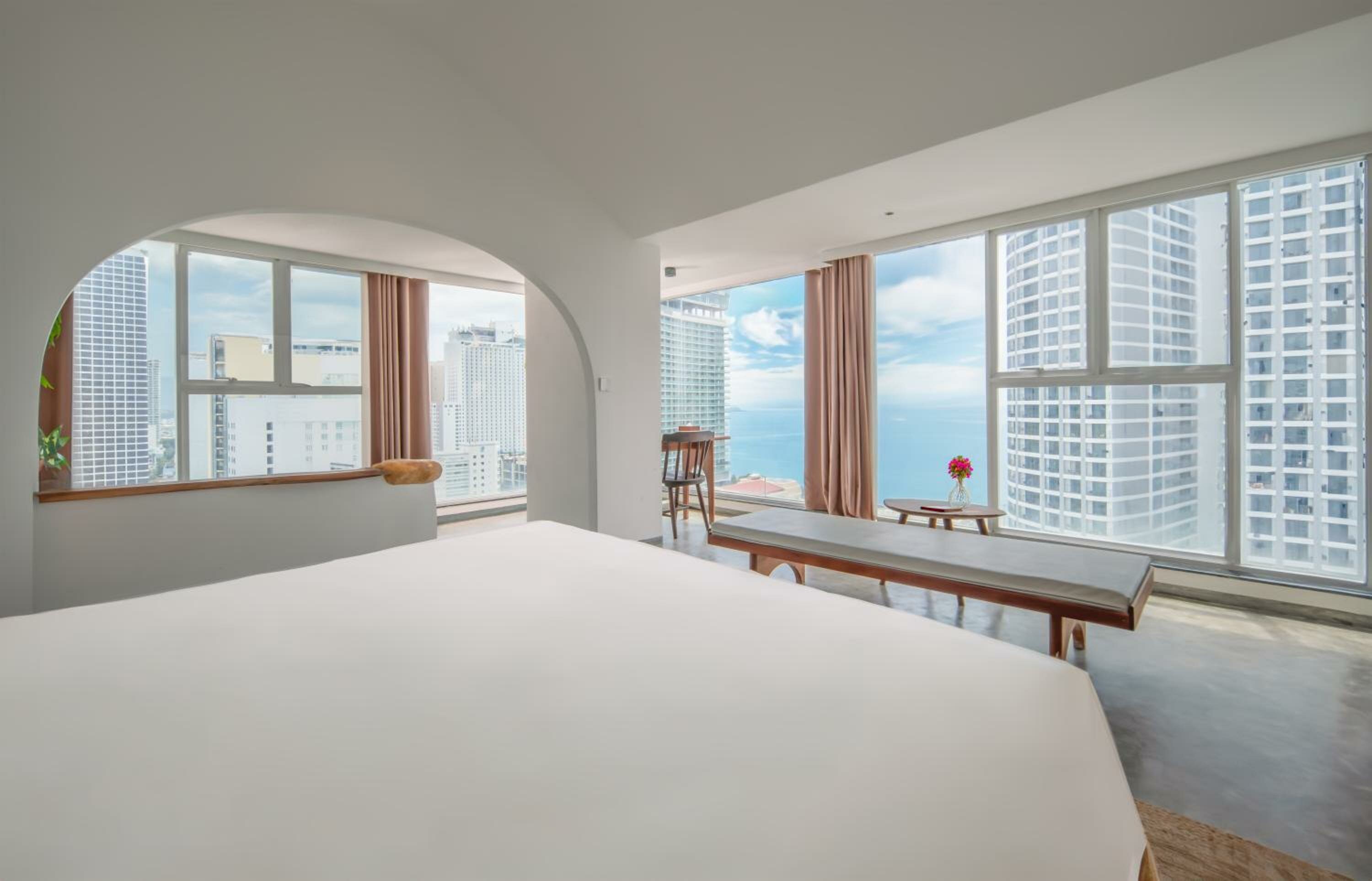 Rustic Ocean View Double Room