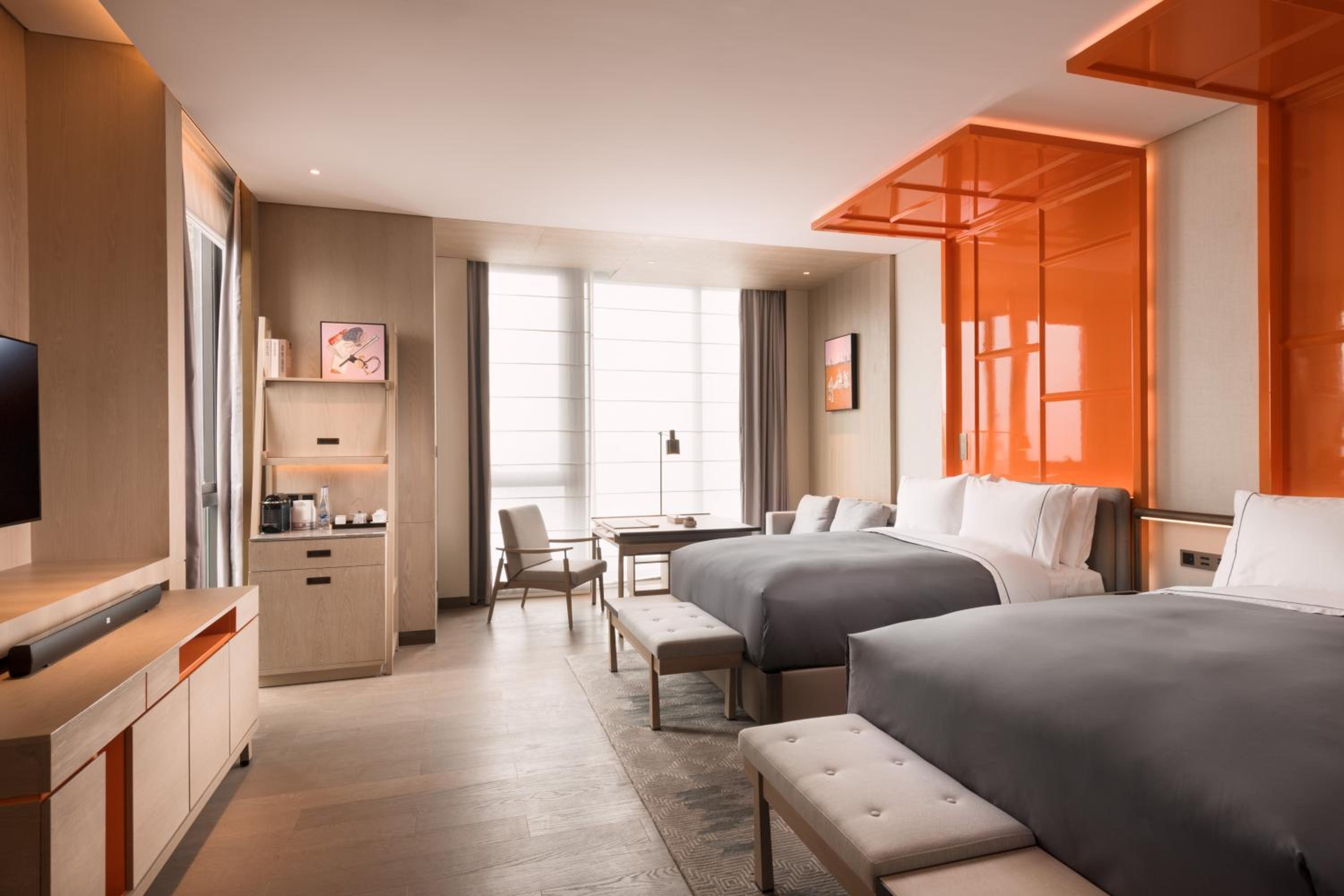 Two Queen Tianfu Square View Room