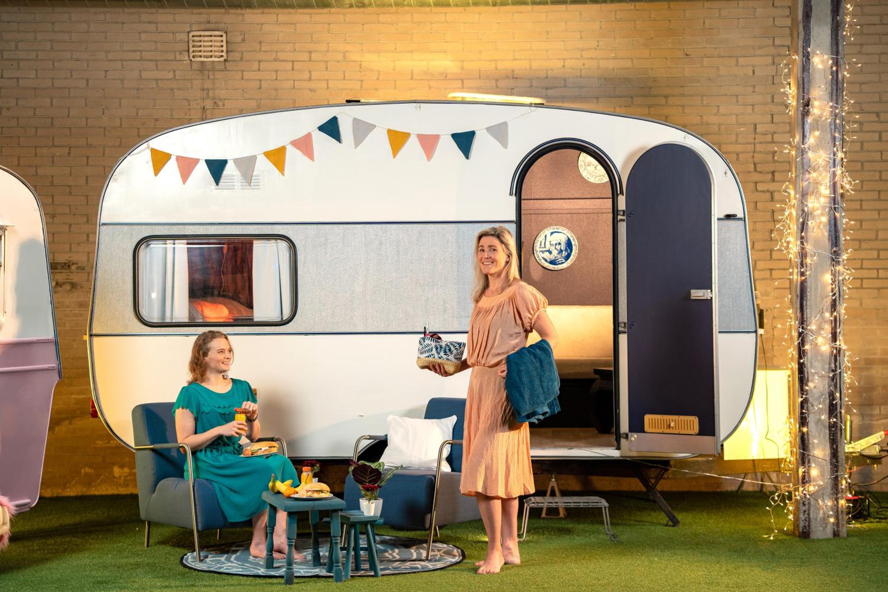 Modern Vintage Caravan