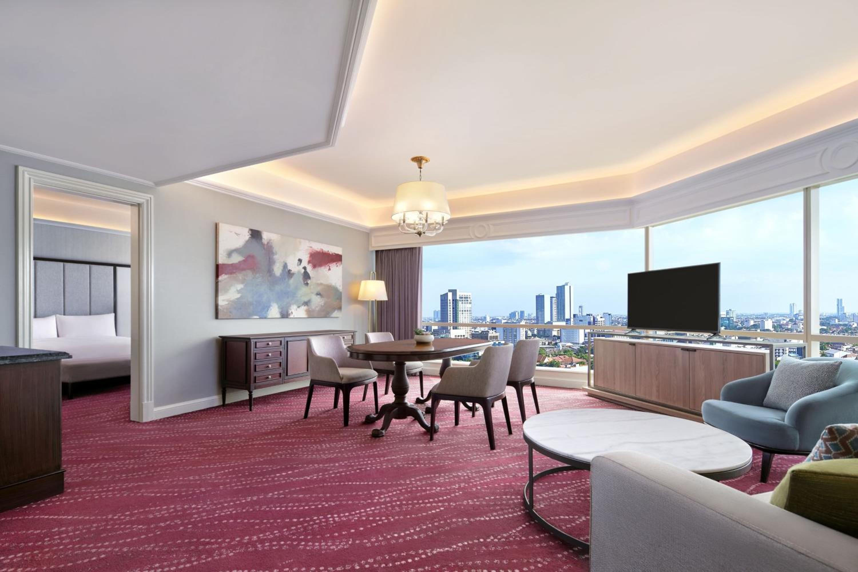 Premium Double Room with Two Double Beds and Skyline View