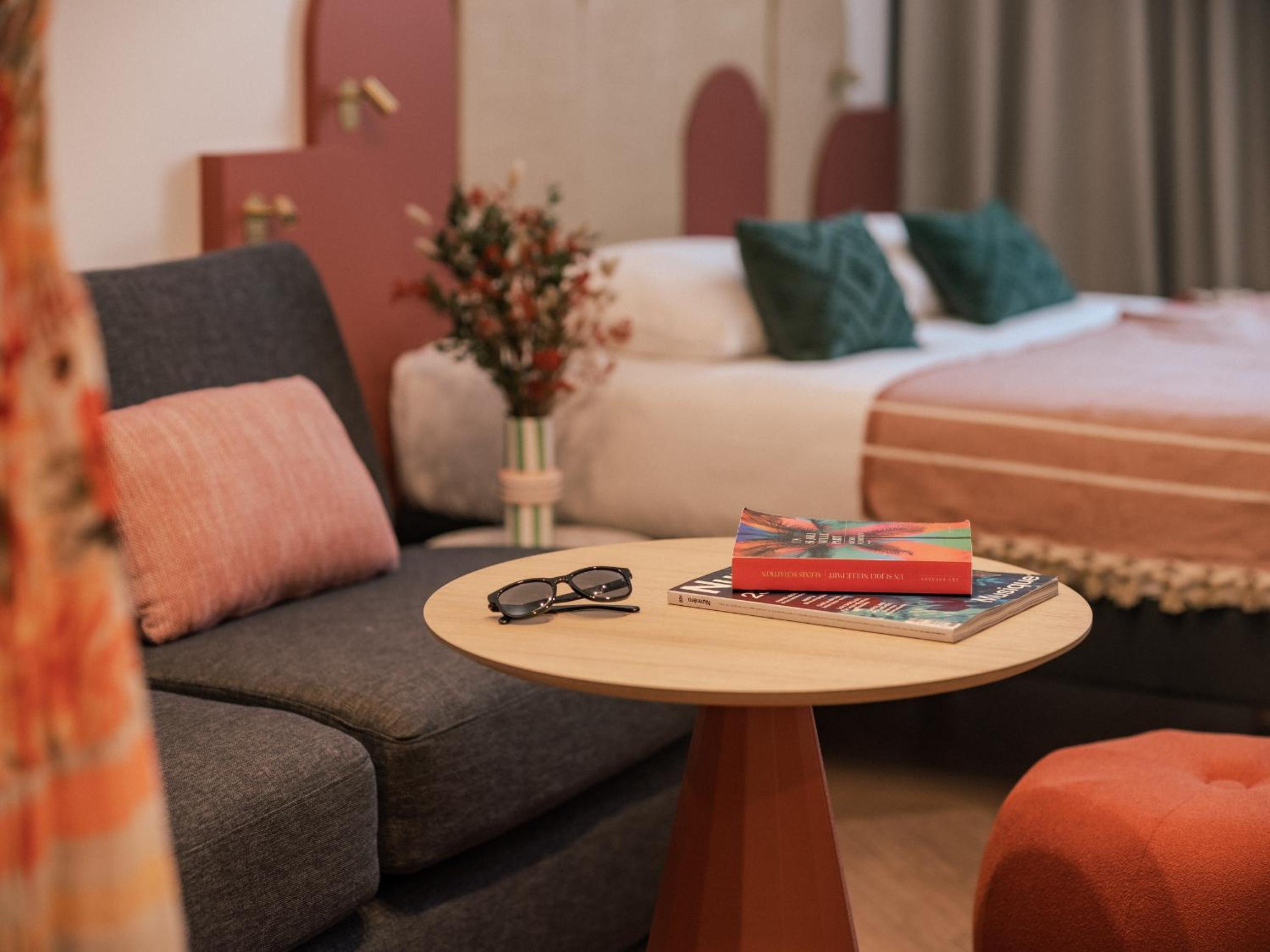 Family Room with double bed and sofa bed