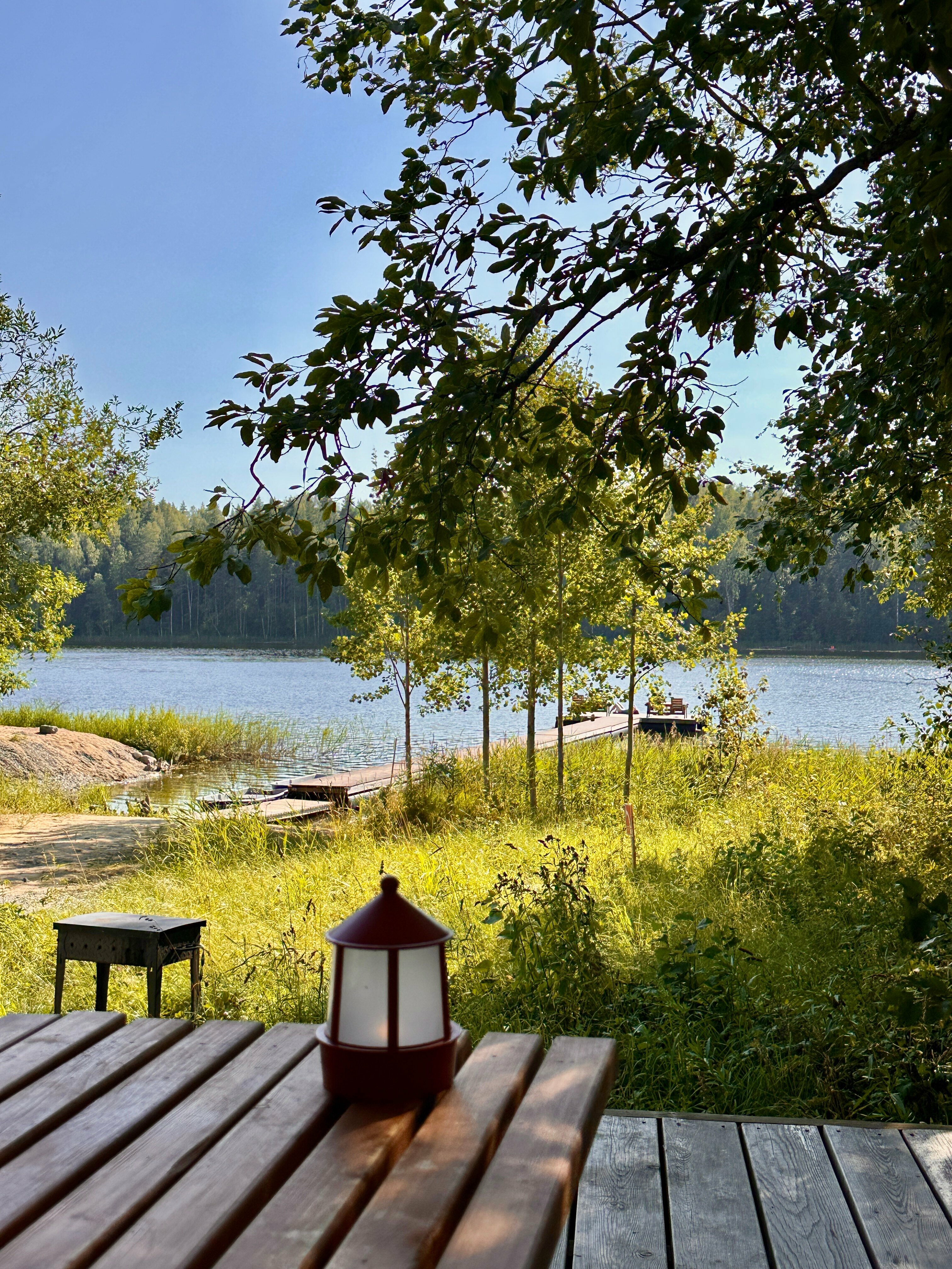 Сафари-тент на первой линии озера