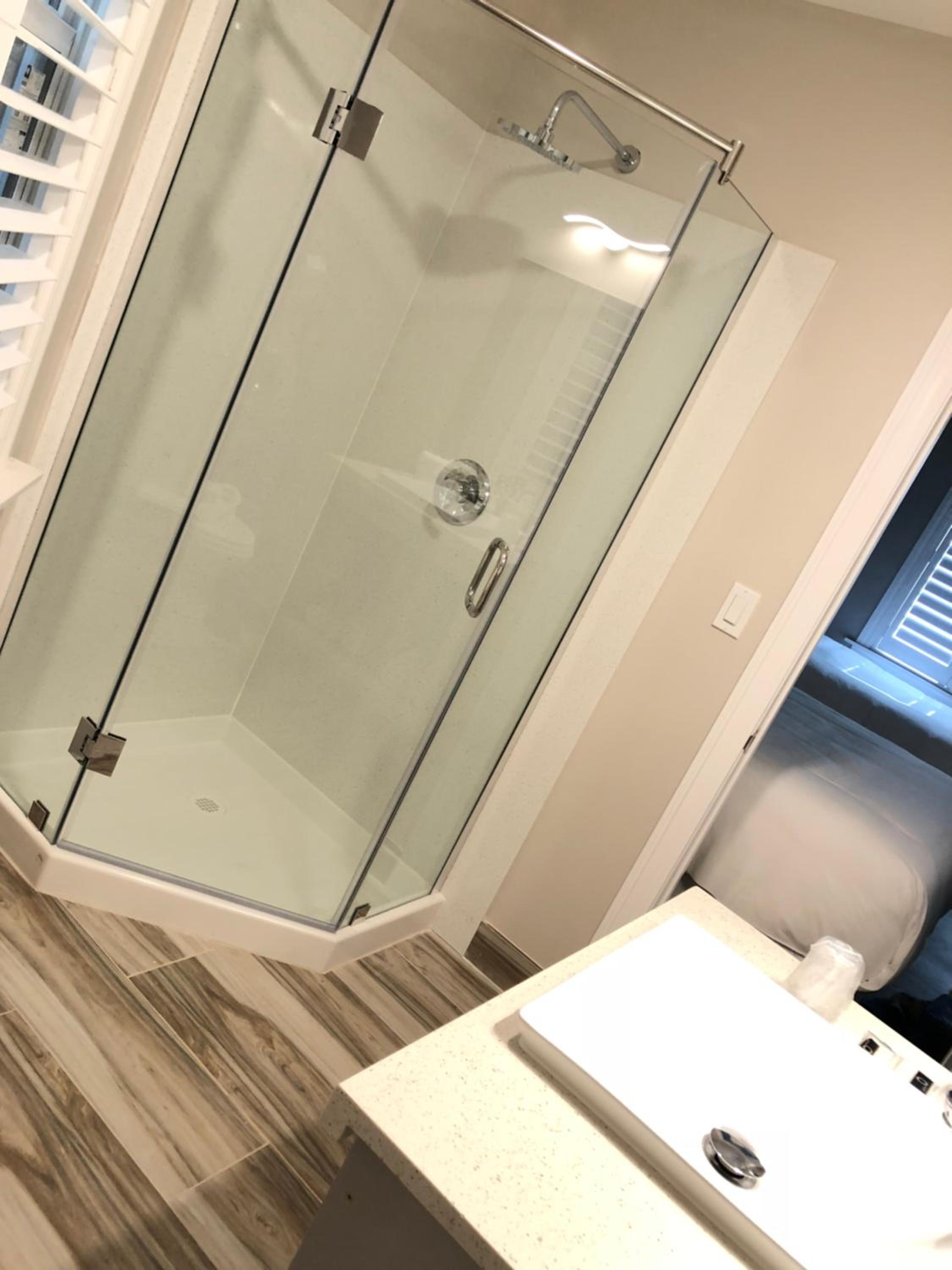 Two Double Beds With Private Bathroom