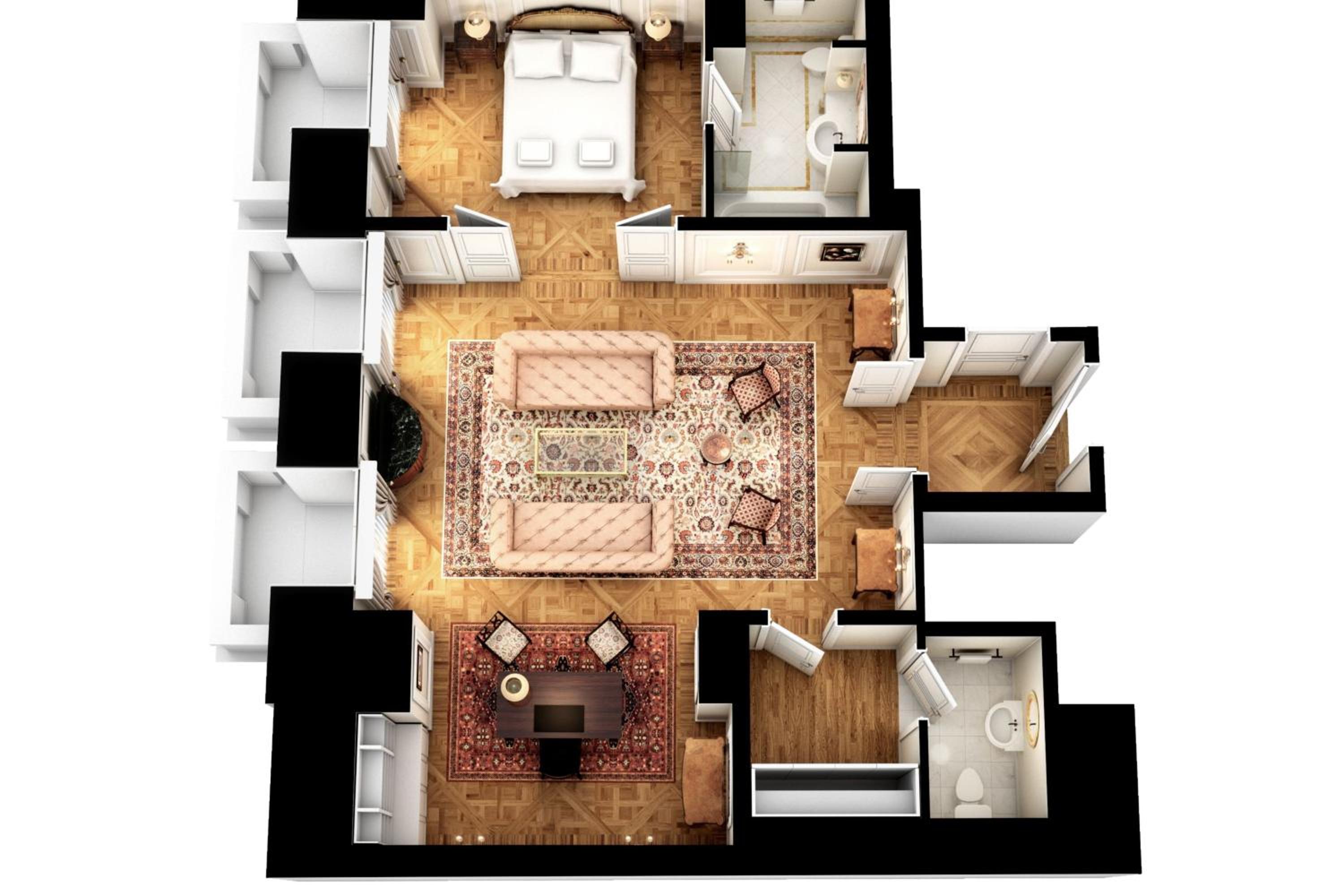 Executive Acropolis Suite 1 Bedroom Suite, 1 King, City view