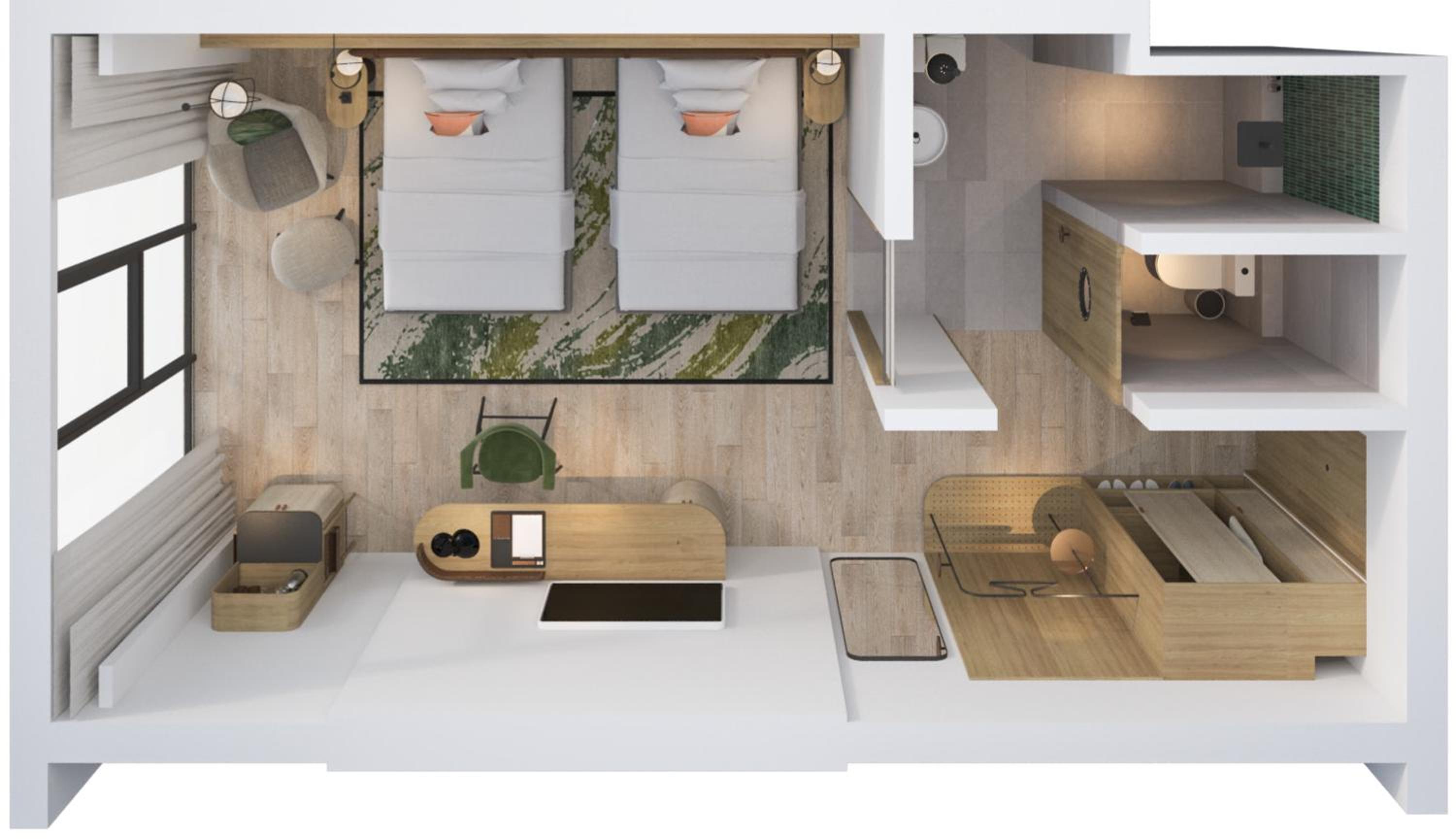 Deluxe Twin Room