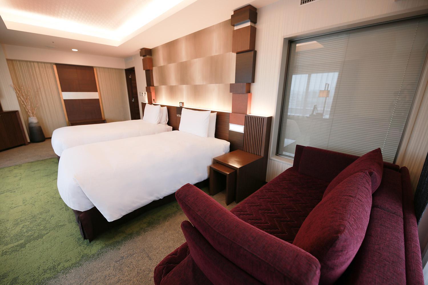 Deluxe Twin Room [No Smoking] ※Extra beds will be provided depends on the number of adults.