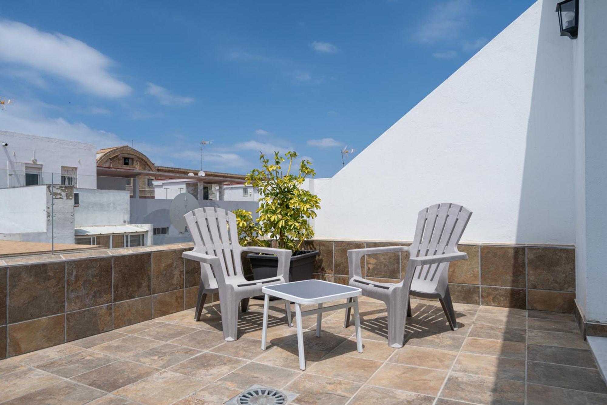 Double Room with Terrace and Sea View  