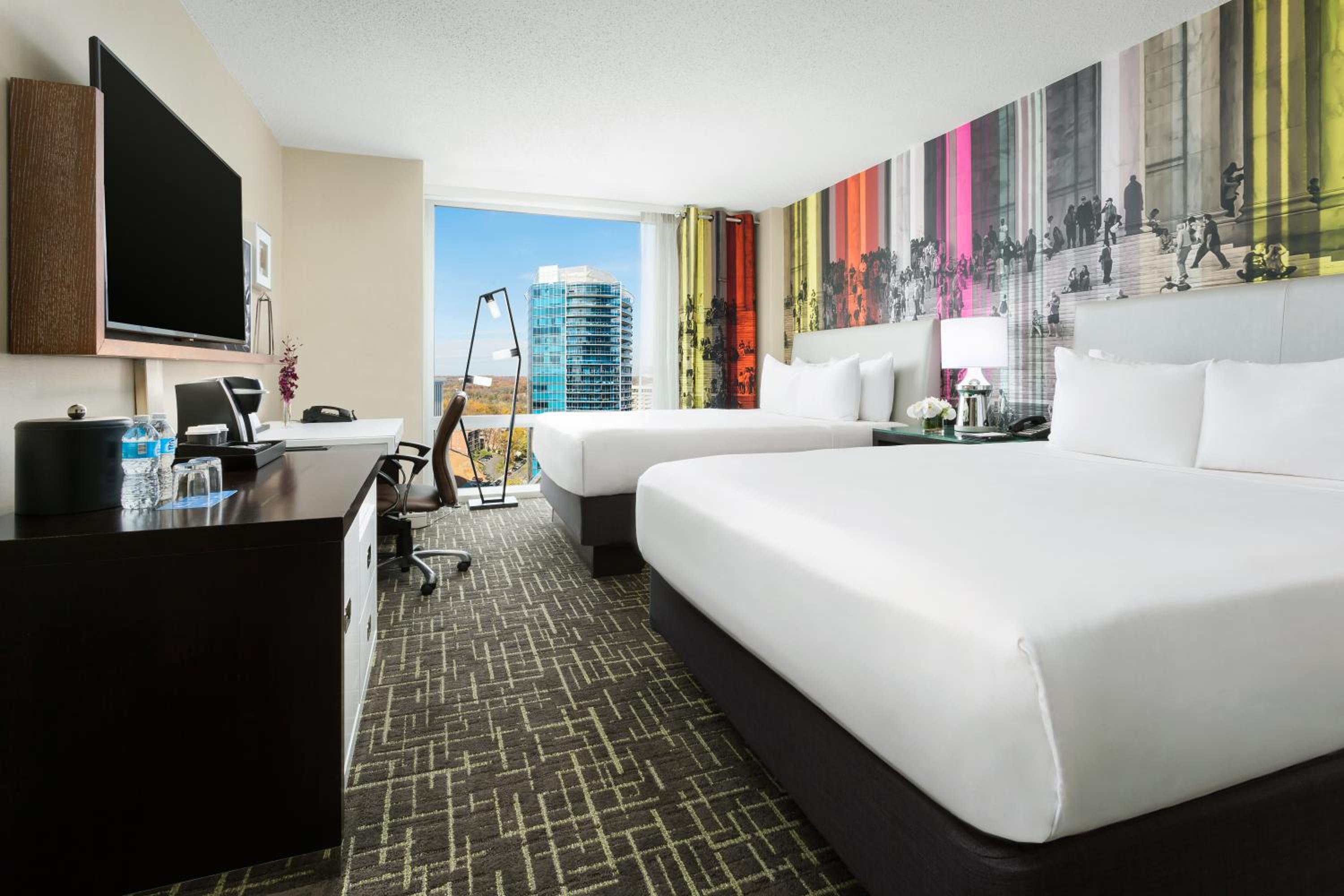 Queen Room with Two Queen Beds - High Floor