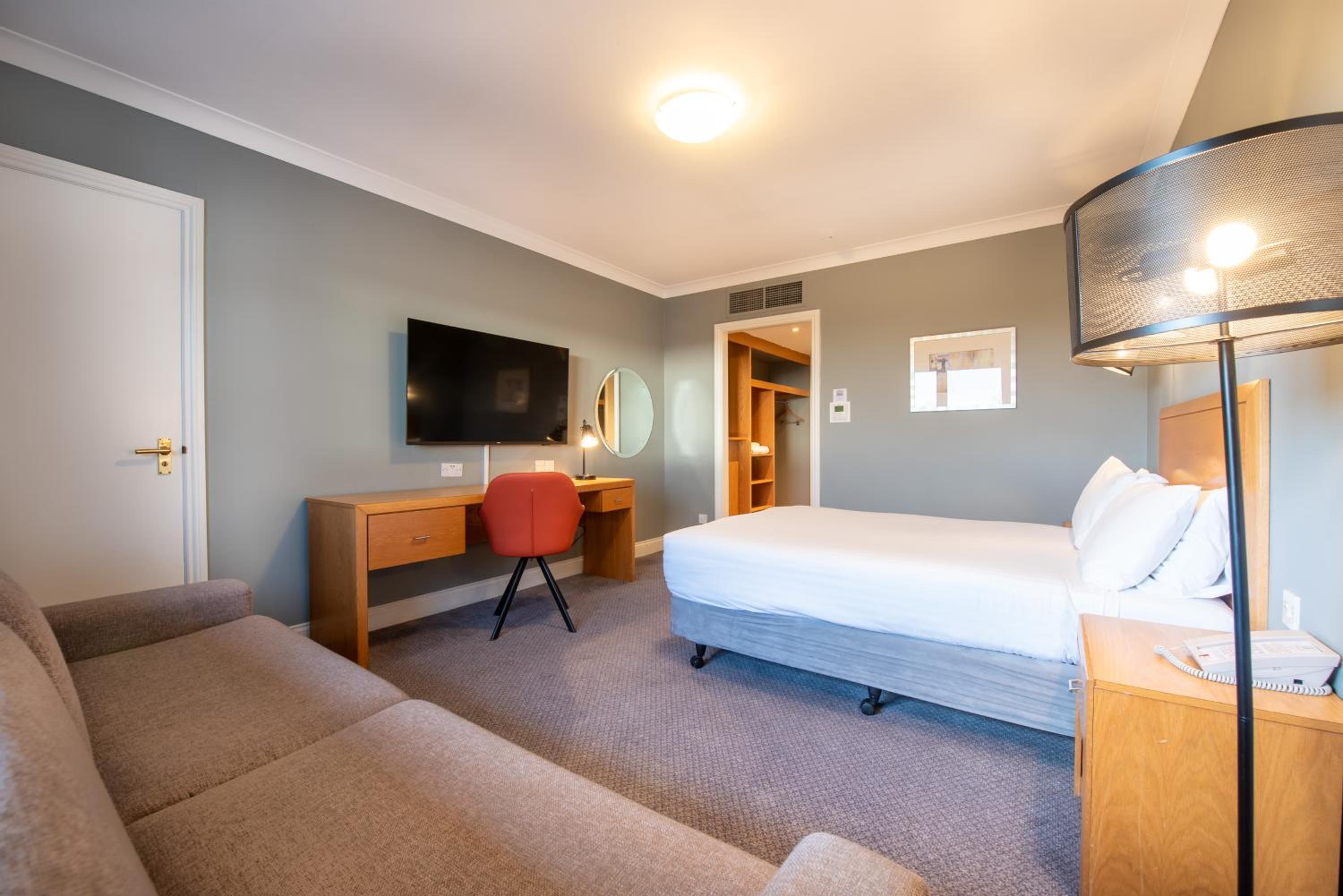 Standard Double Room with Double Bed and Two Single Sofa Beds