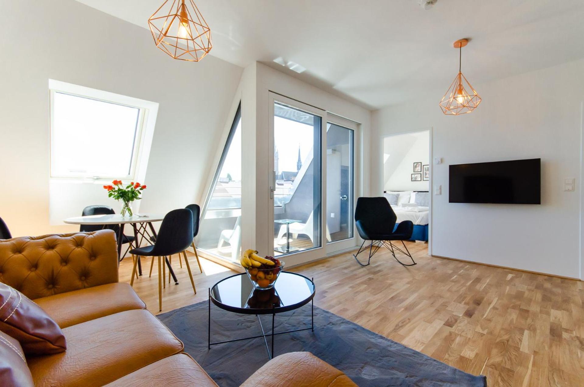 One-Bedroom Apartment with Terrace