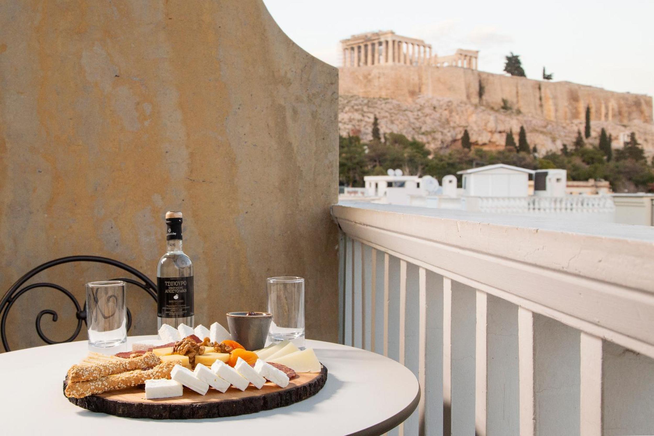Twin Room with Acropolis view