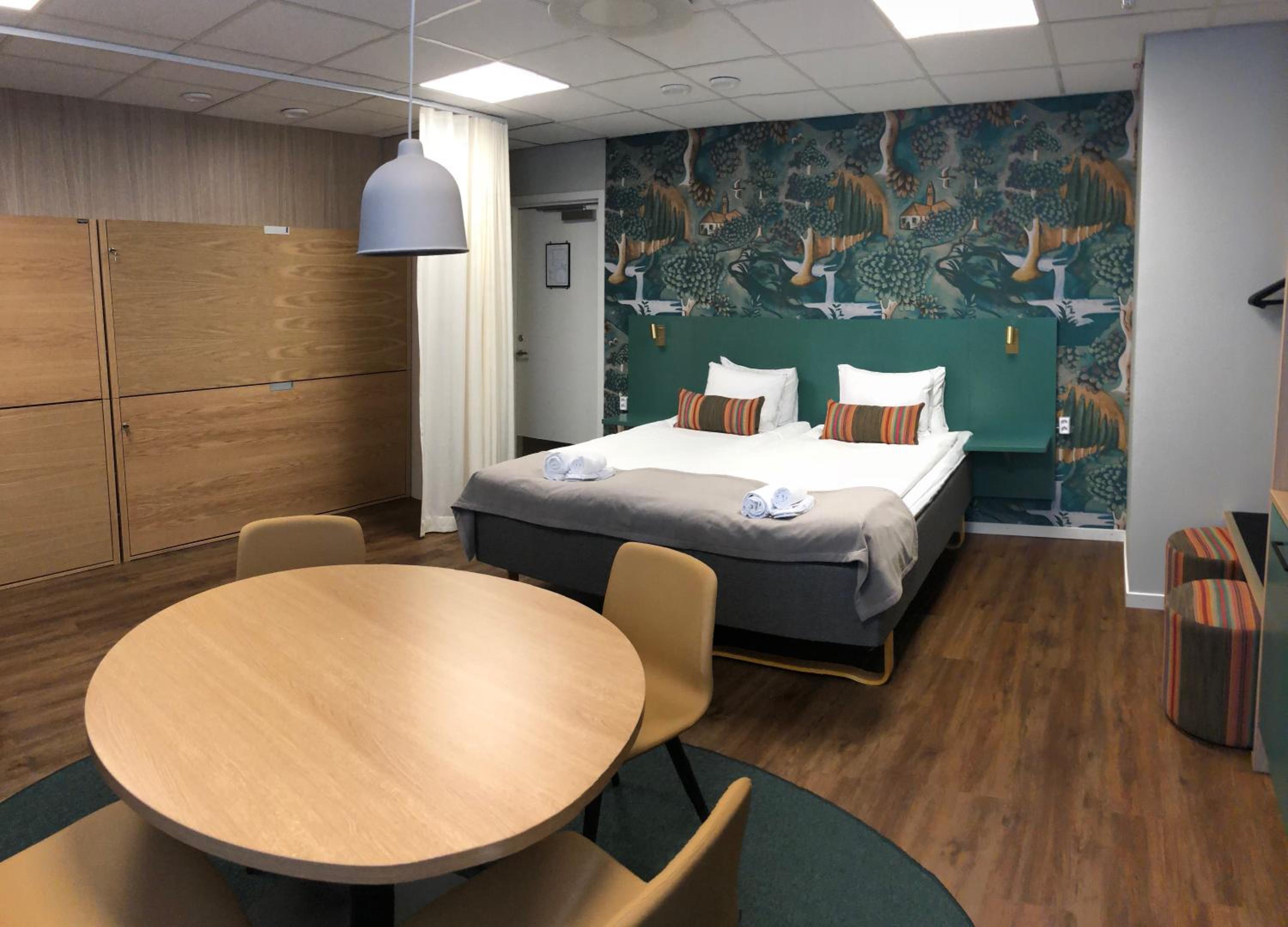 Family Room With Shared Bathroom