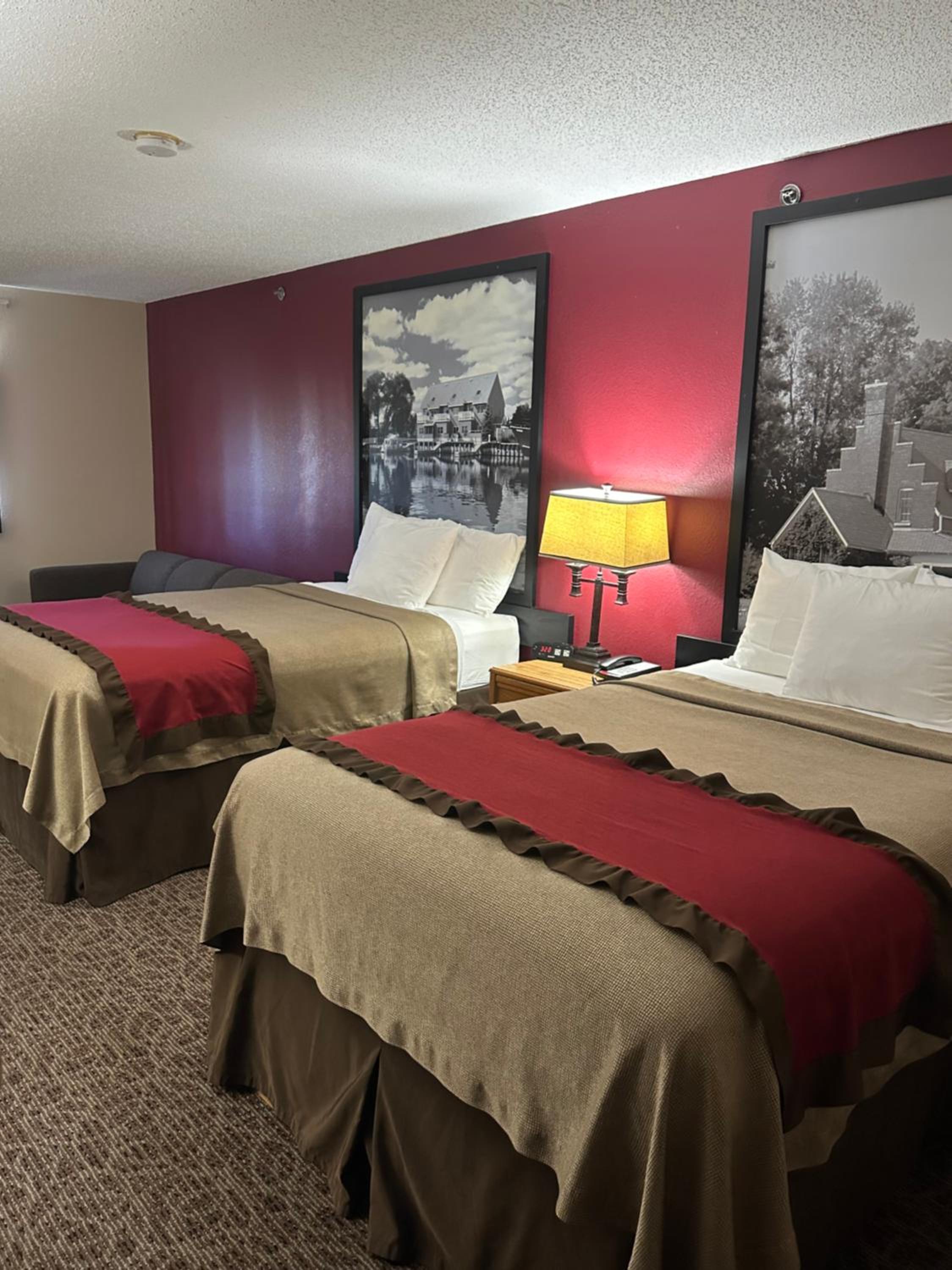 Deluxe Double Room with Two Double Beds - Non-Smoking