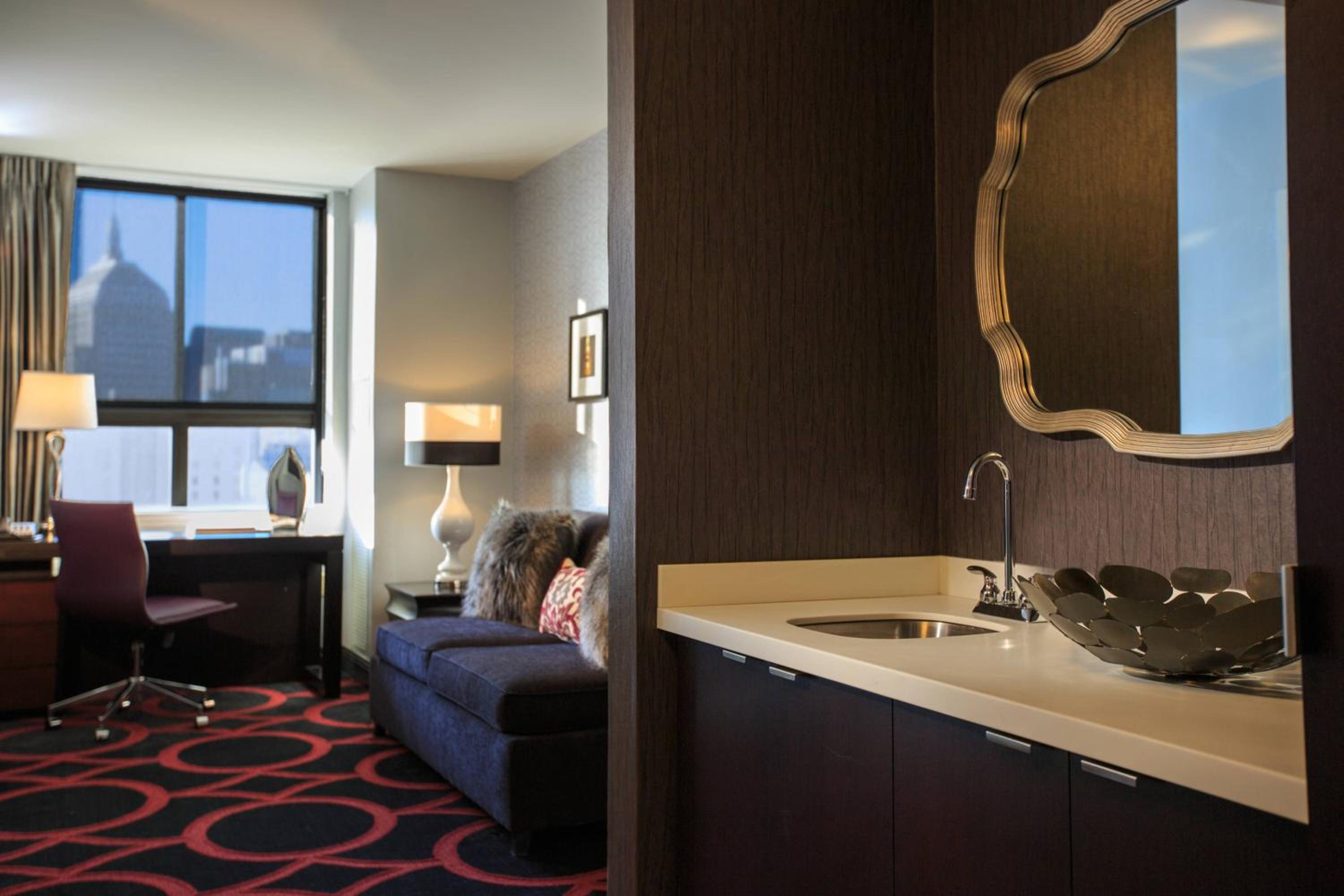 One-Bedroom King Suite with Sofa Bed