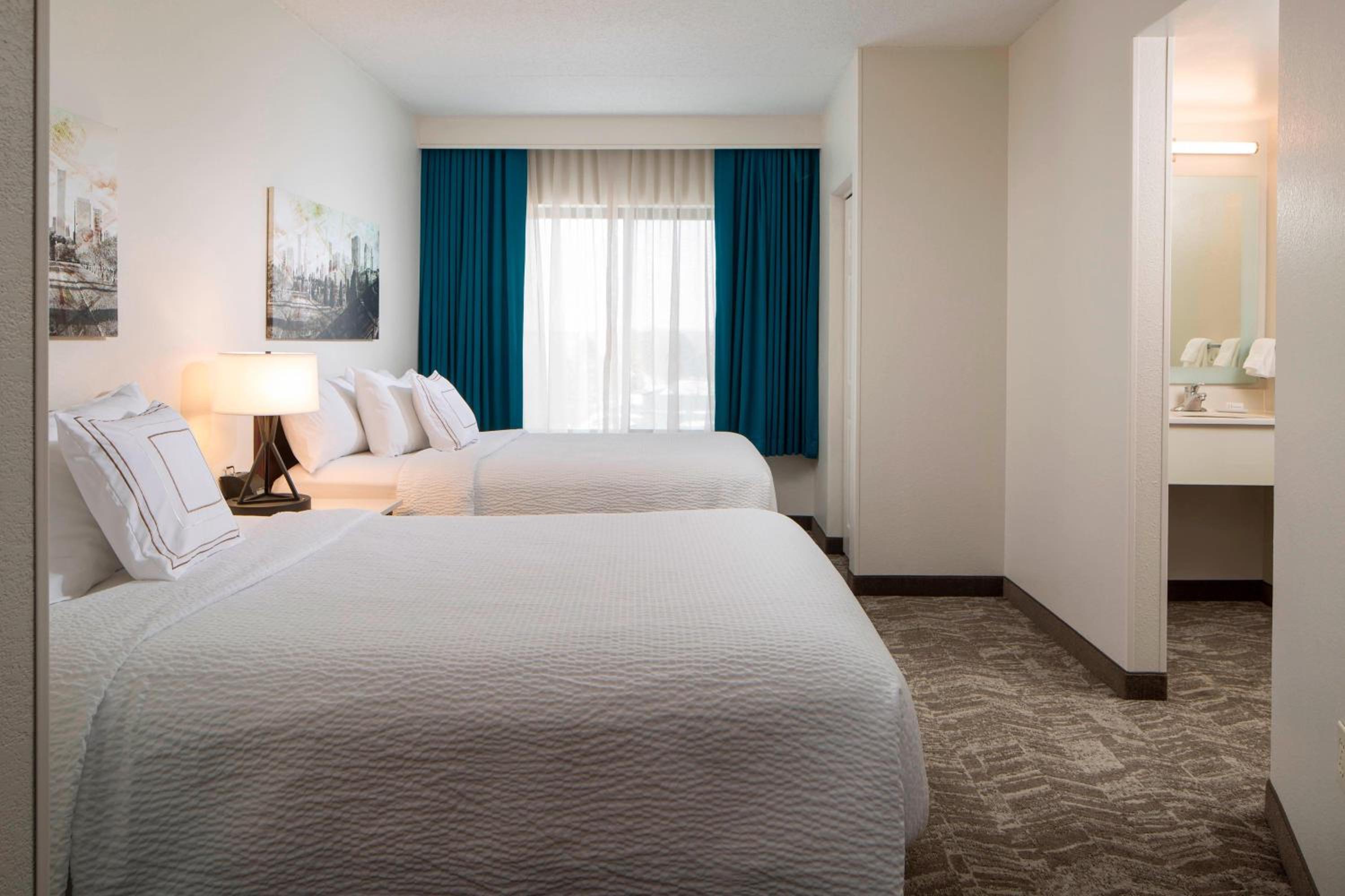 Double Suite with Two Double Beds with Sofa Bed