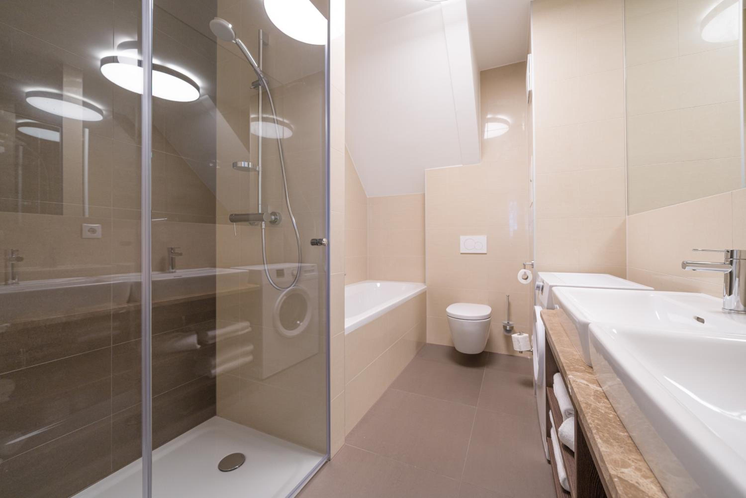 Three-Bedroom Apartment with Balcony