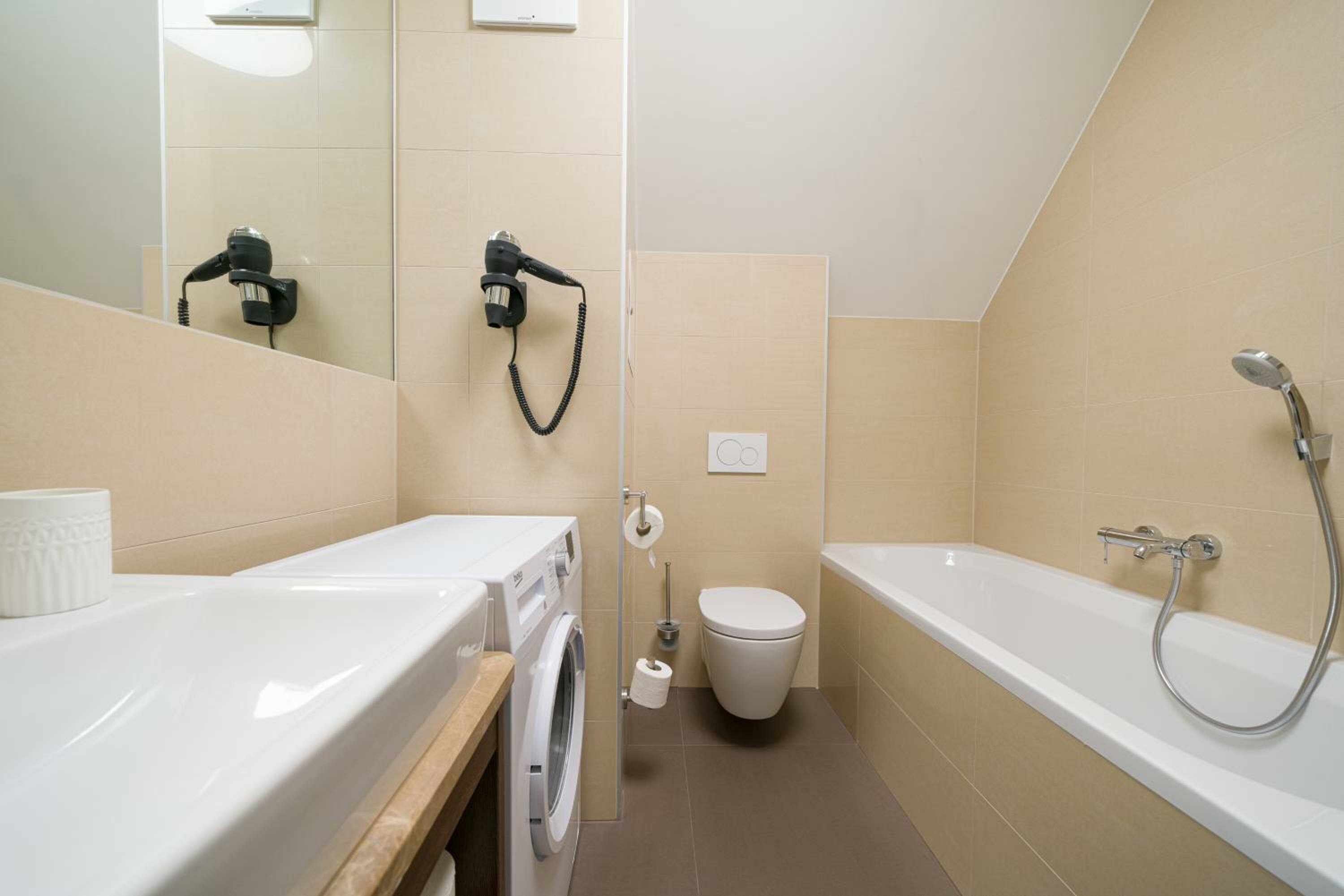 Three-Bedroom Apartment with Balcony