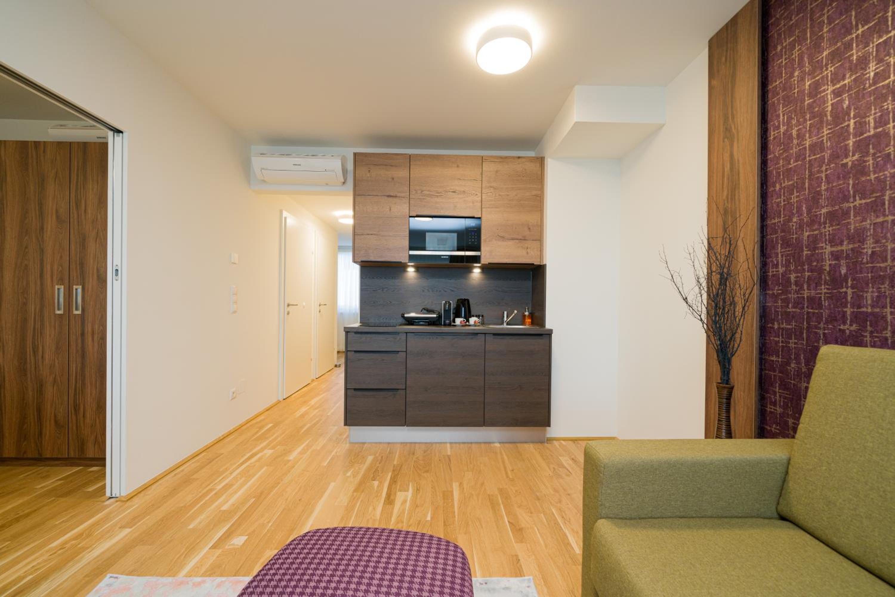 Two-Bedroom Apartment with Balcony