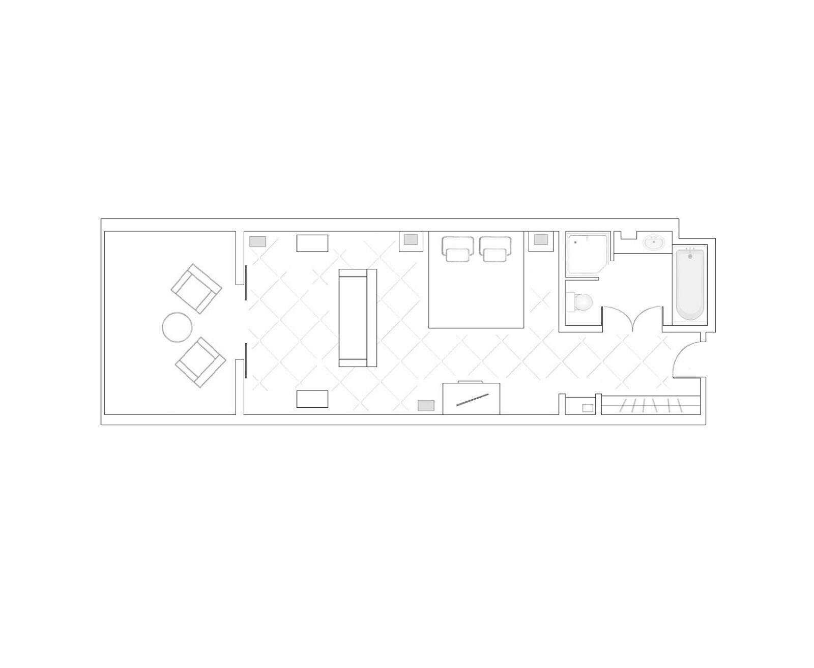 Deluxe Sea Facing Room