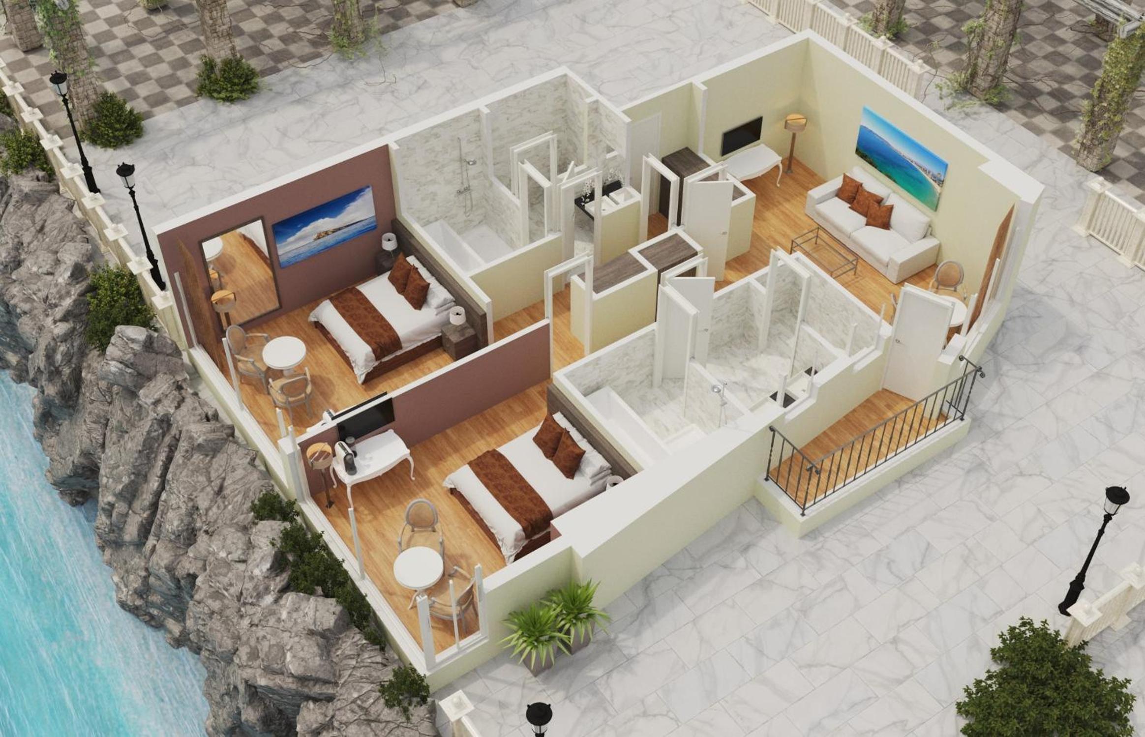 Deluxe Junior Suite with Sea View (2 adults)