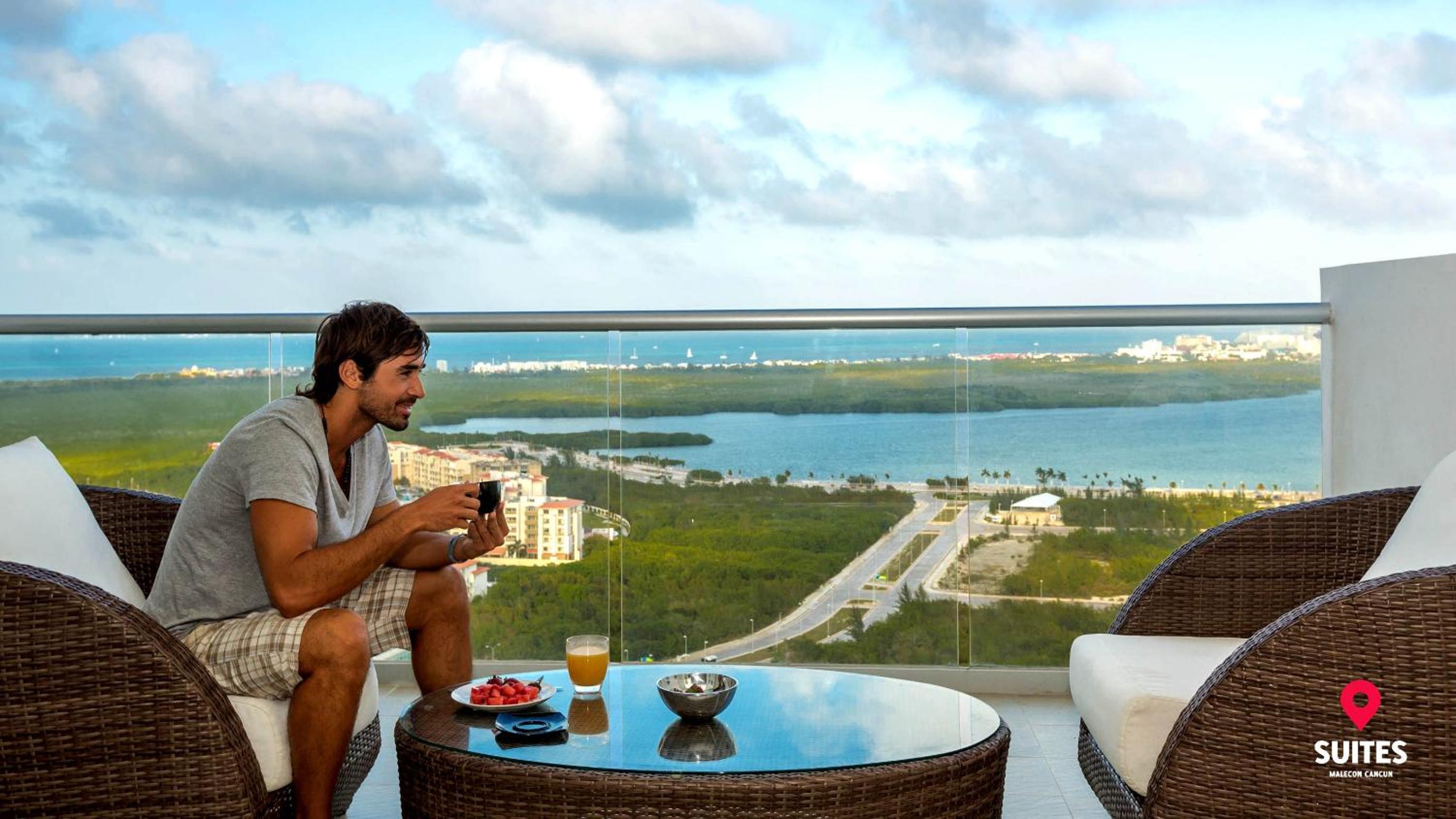 Two-Bedroom Suite with Sea View