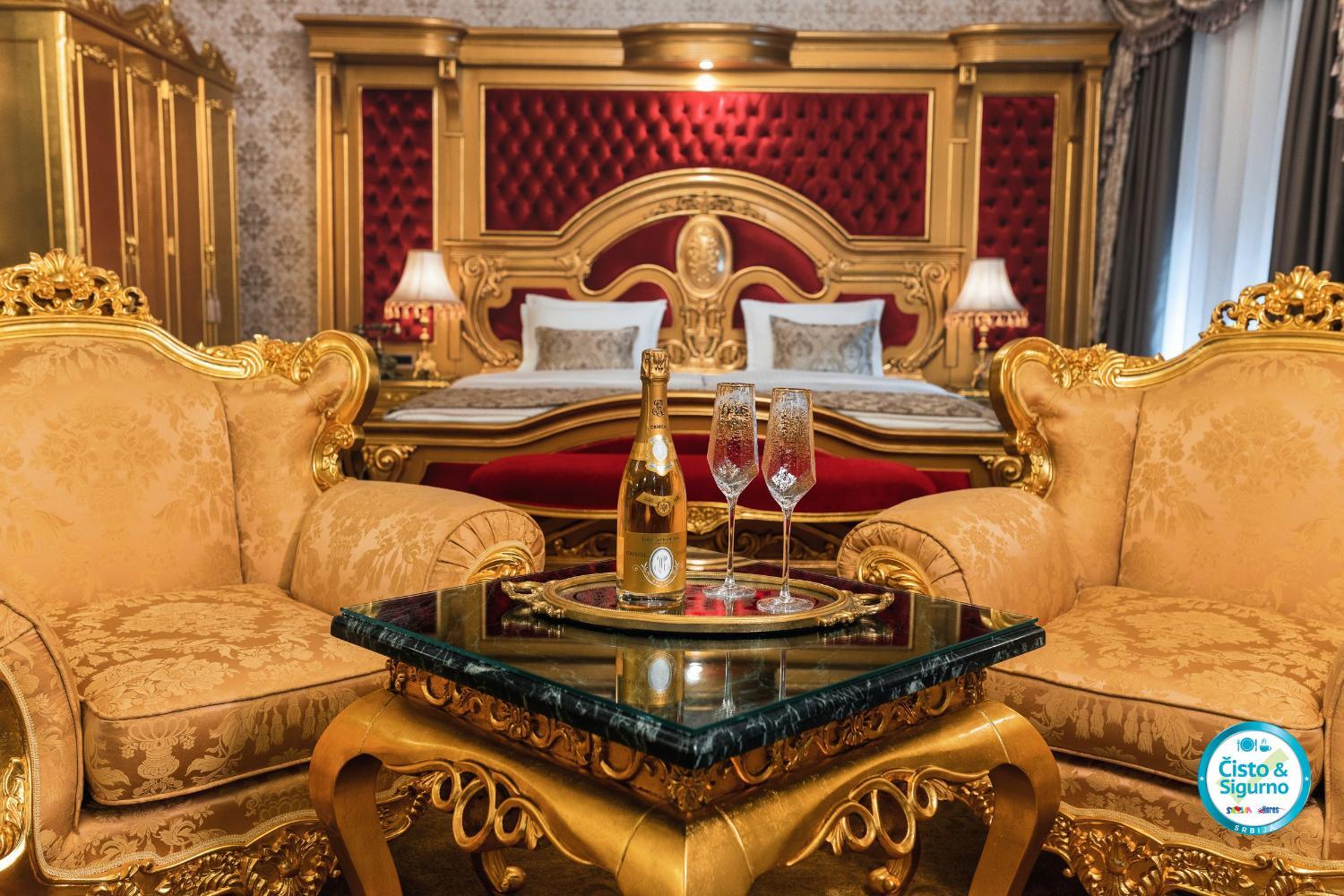 King Louis XVI King Suite - VIP Floor (VIP Spa Access)