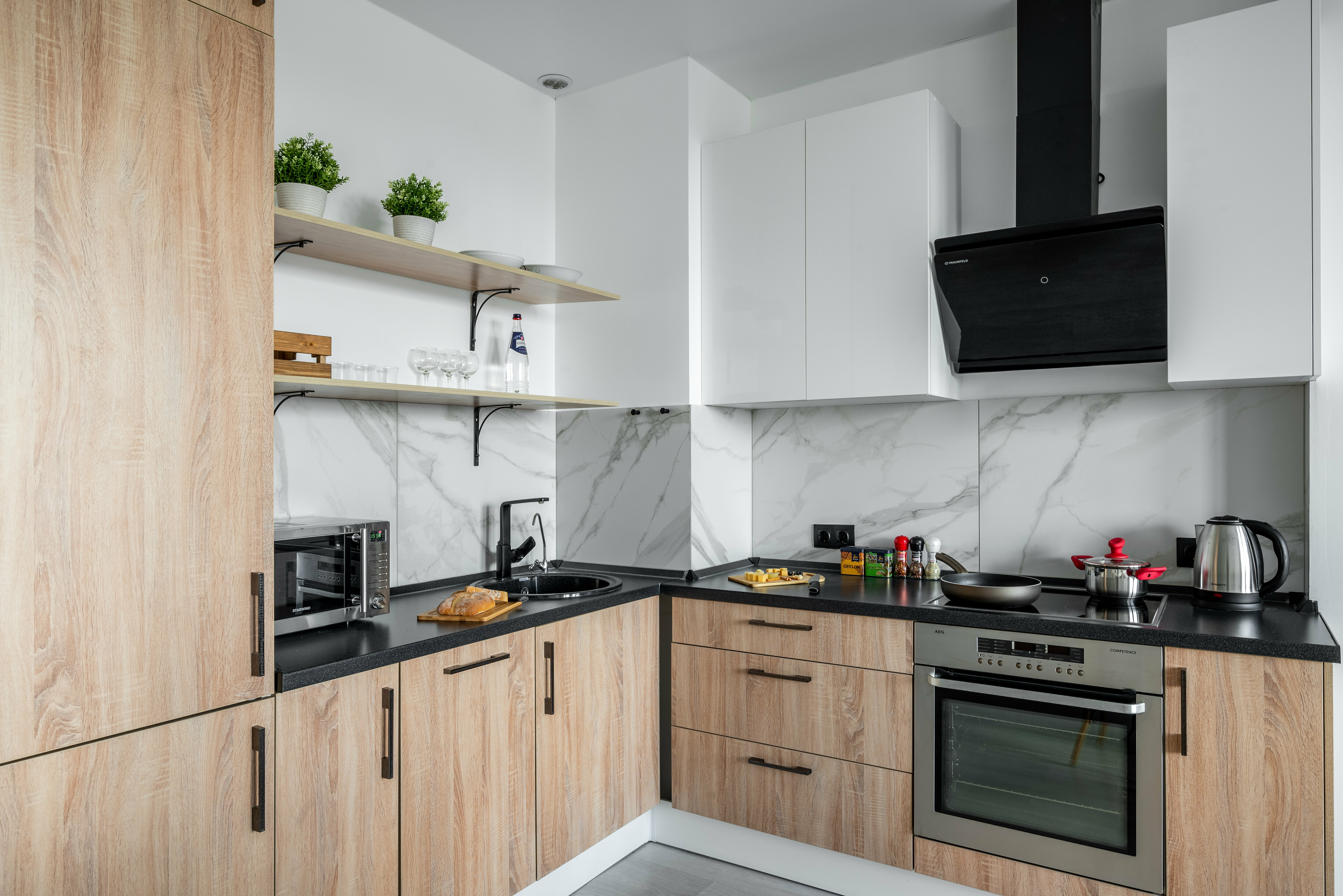 Scandinavia - 3х местные делюкс апартаменты в "Савеловский-Сити" (21 этаж)