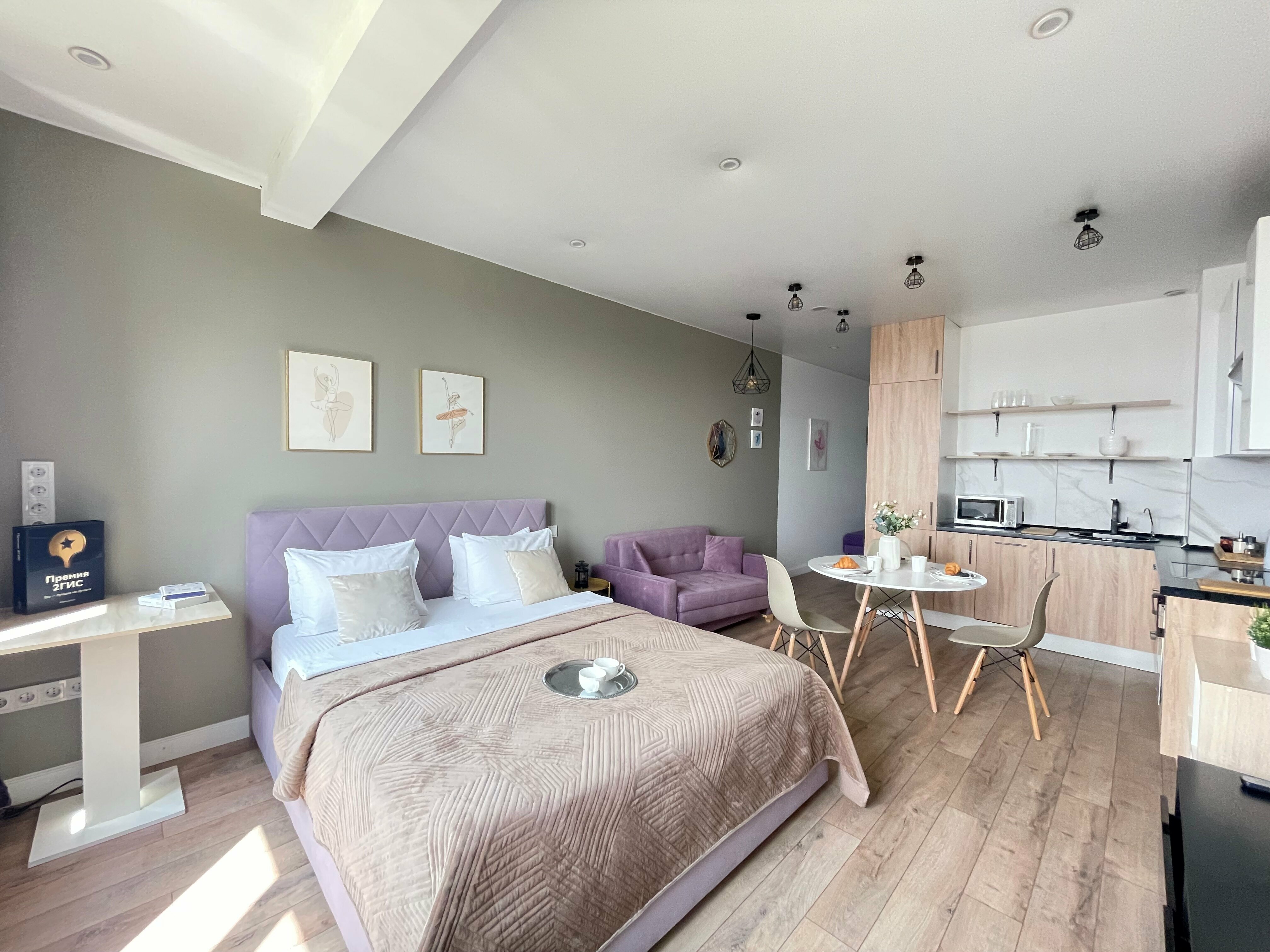 Scandinavia - 3х местные делюкс апартаменты в "Савеловский-Сити" (21 этаж)