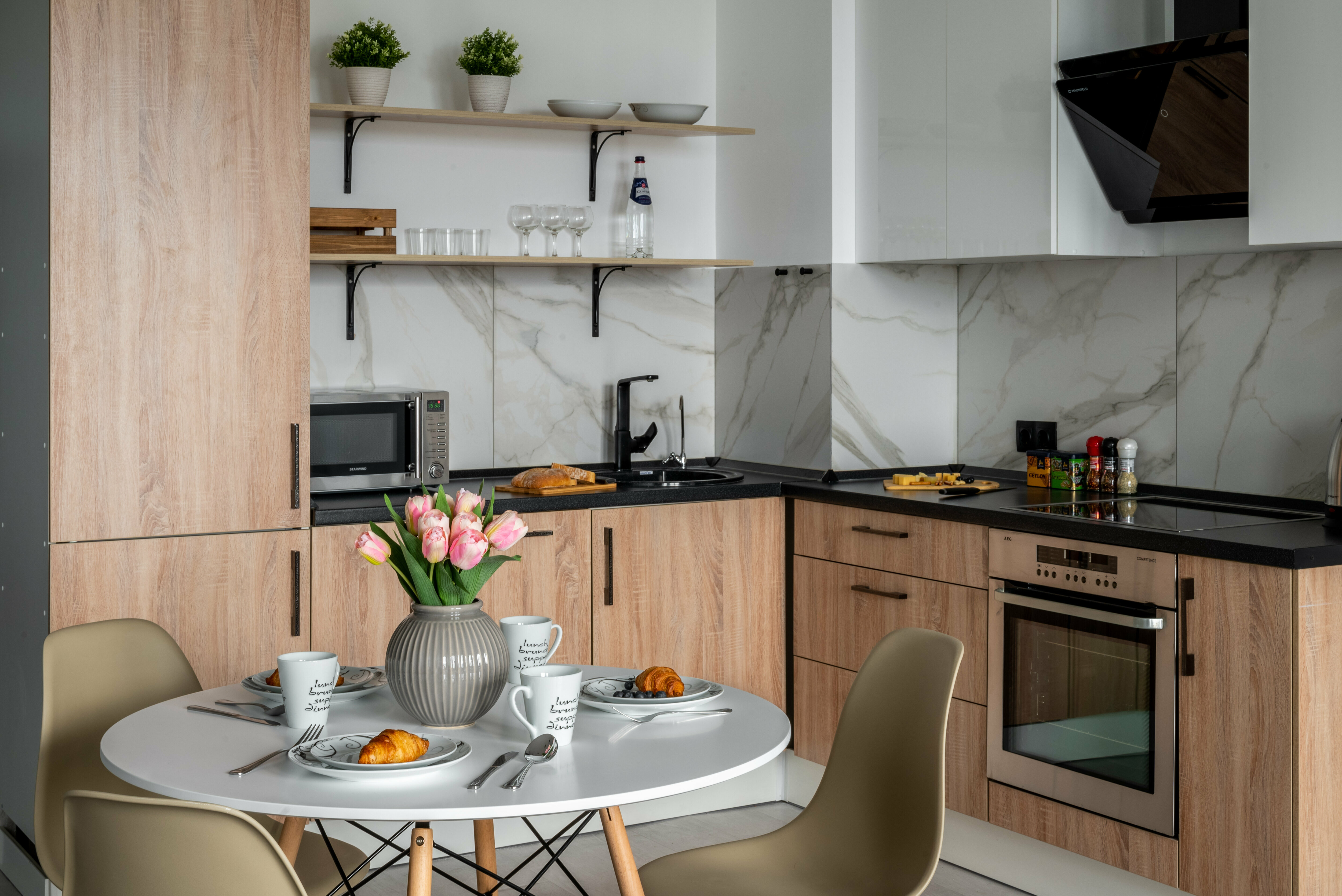 Scandinavia - 3х местные делюкс апартаменты в "Савеловский-Сити" (21 этаж)