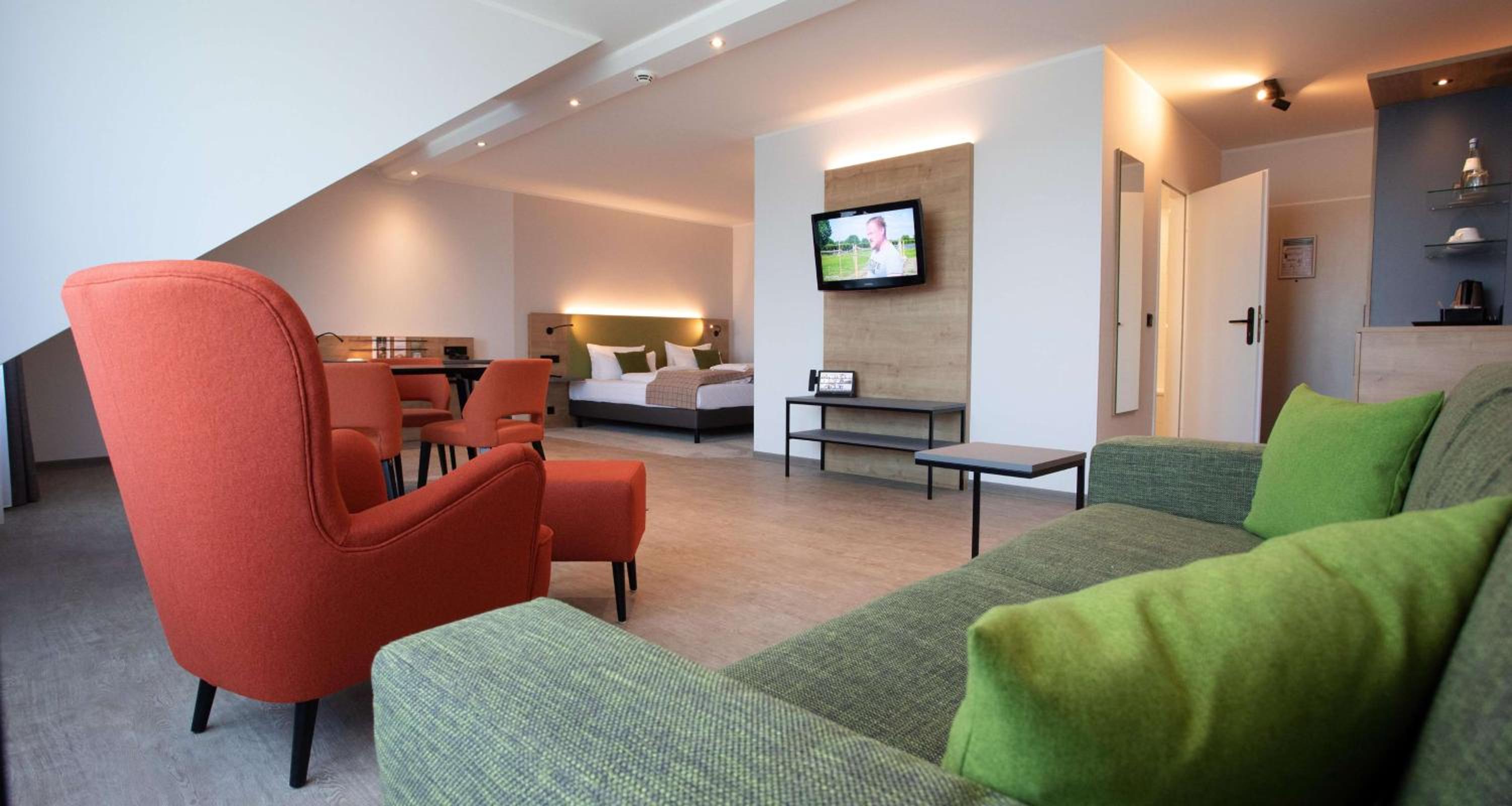 Studio with One Double and One Sofa Bed