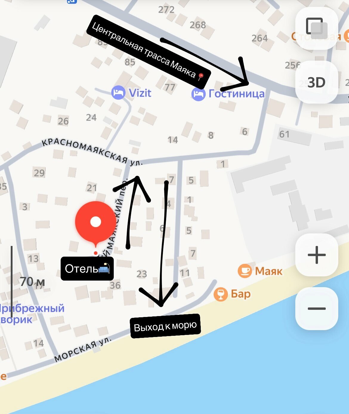 Коттедж – Рядом с пляжем