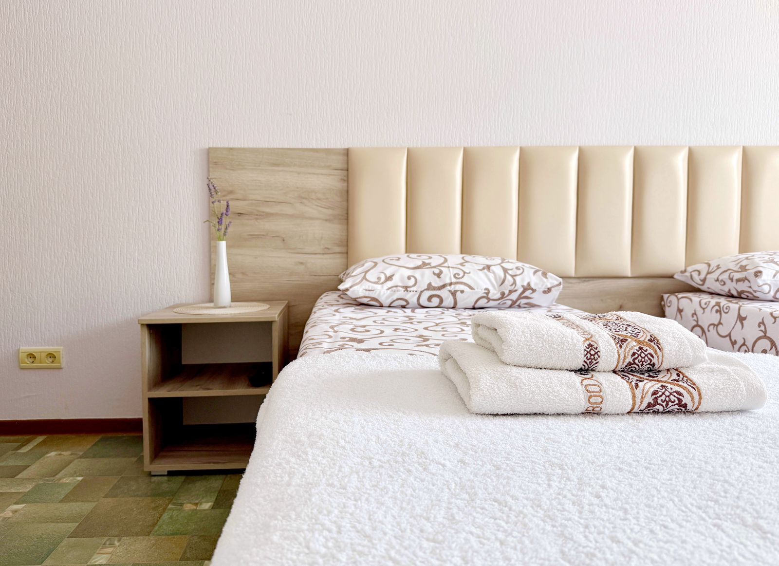 Двухместный номер с 1 кроватью или 2 отдельными кроватями и балконом