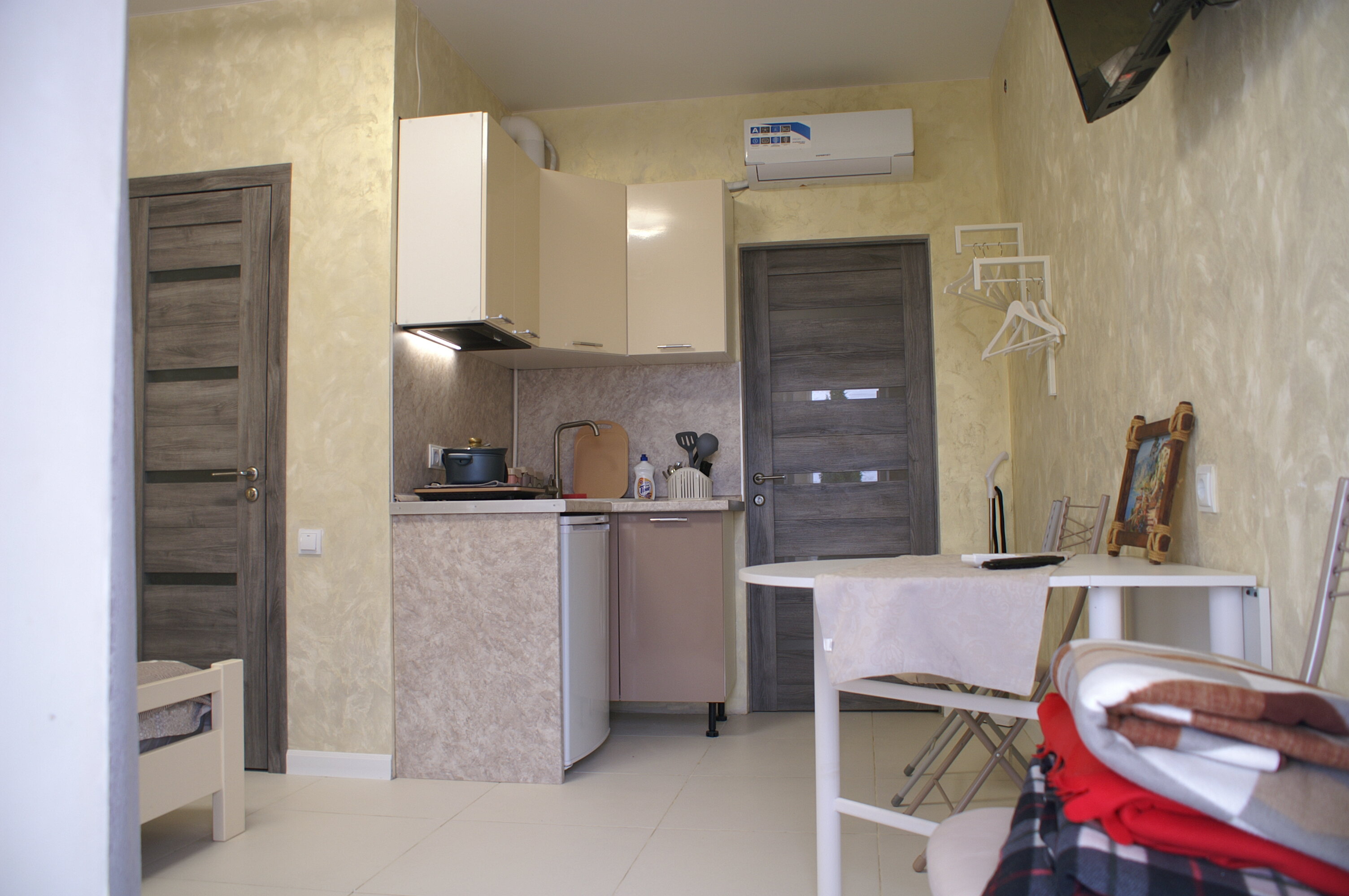 Двухместный номер Делюкс с 1 кроватью и балконом, вид на море