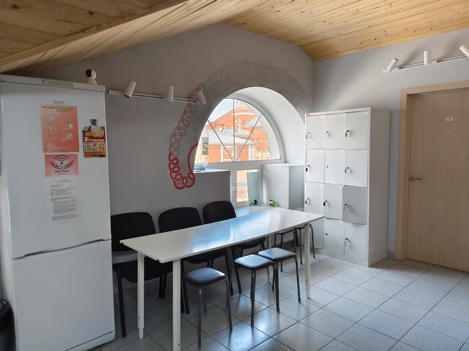 Общий 4-местный номер для мужчин и женщин