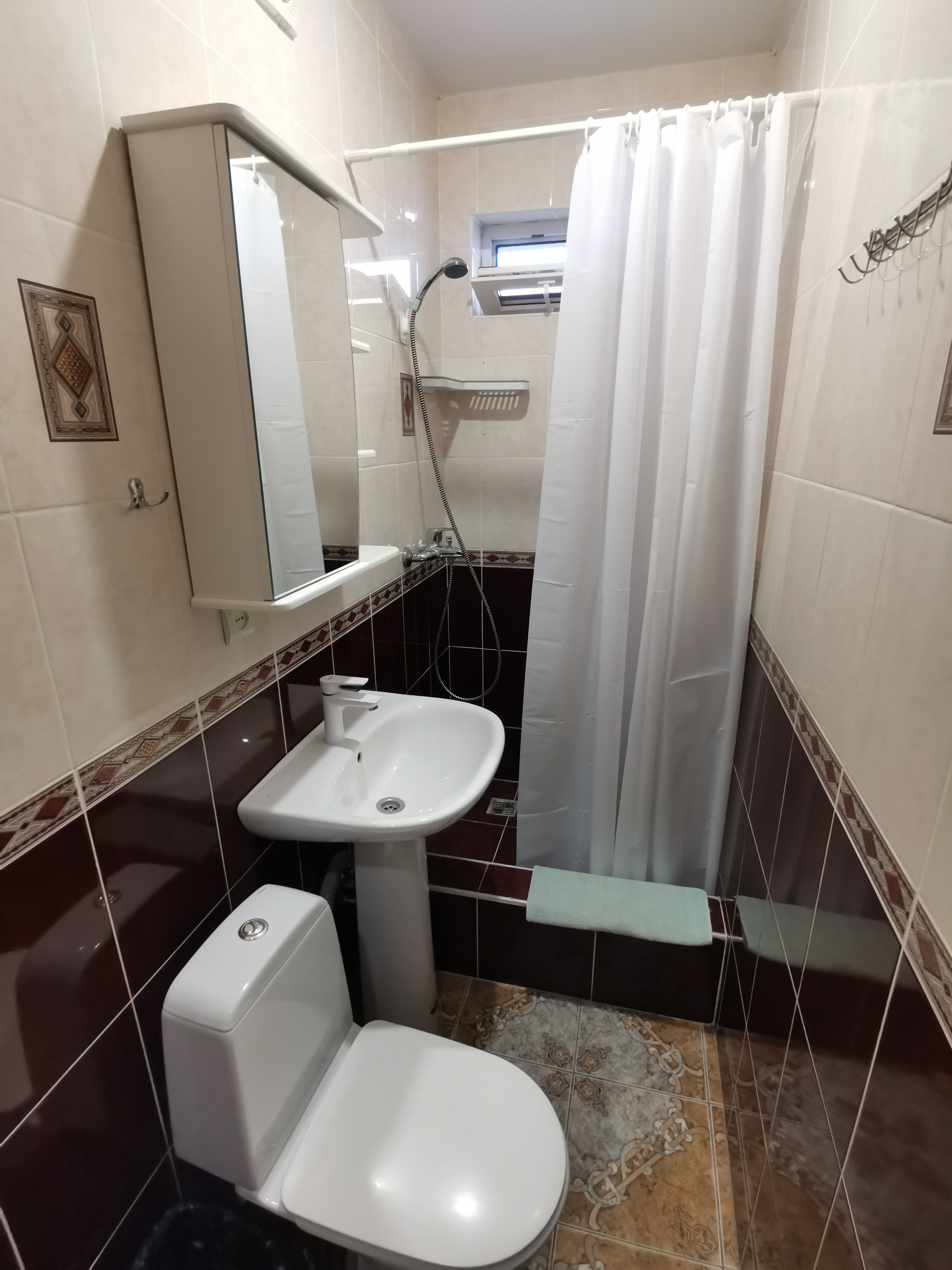 Двухместный номер с 1 кроватью и балконом